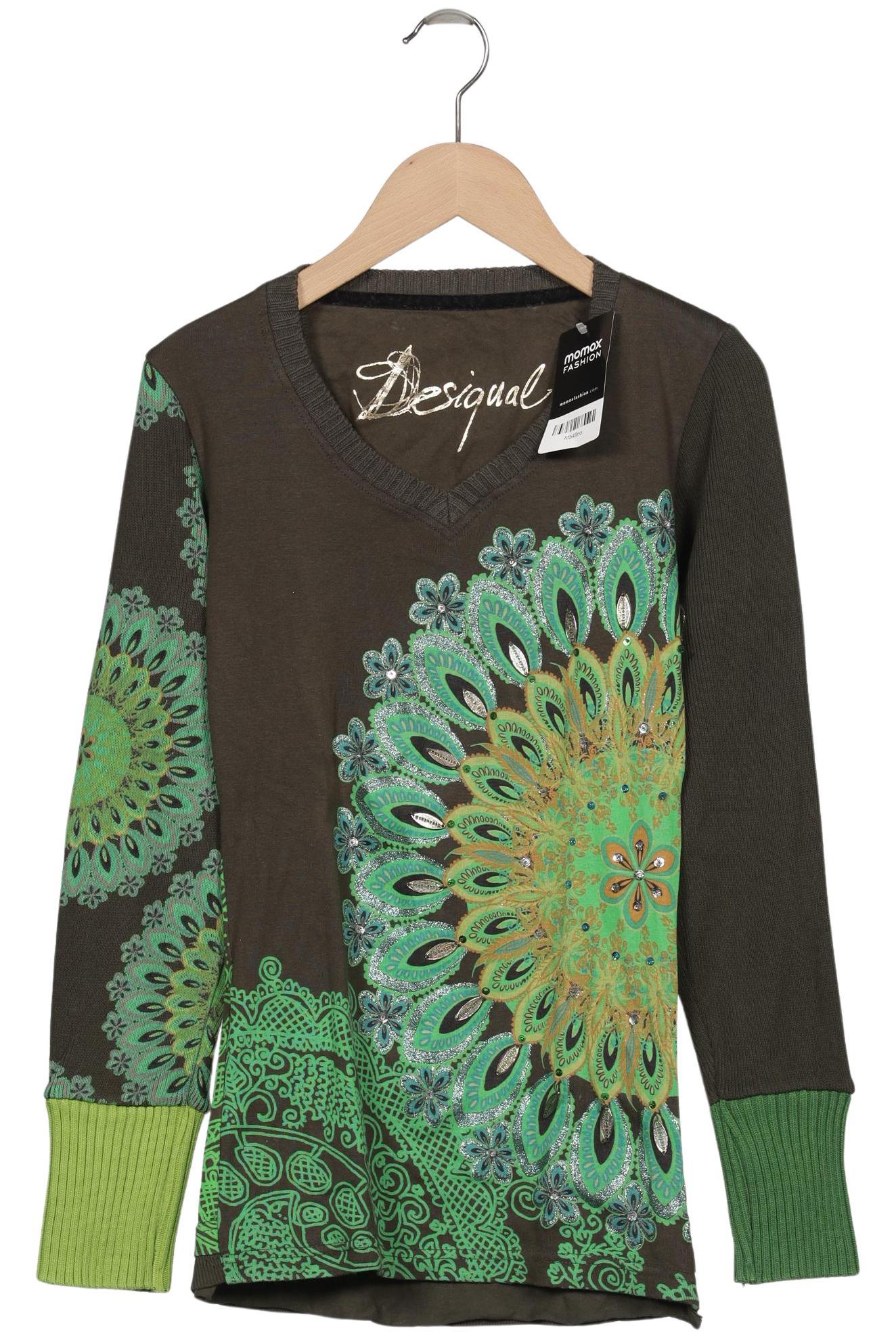 

Desigual Damen Pullover, grün, Gr. 34