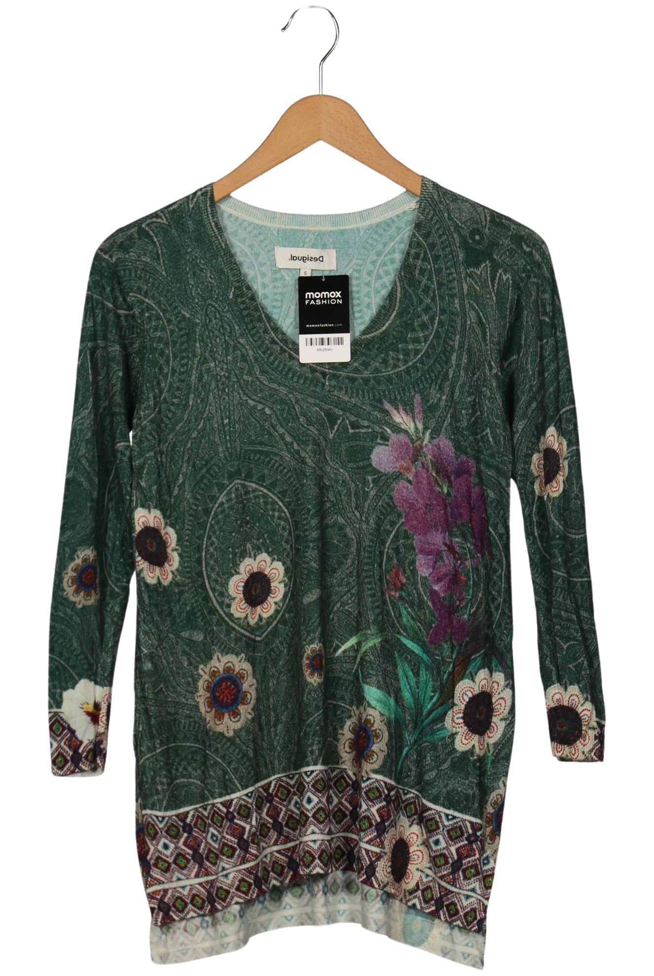 

Desigual Damen Pullover, grün, Gr. 36