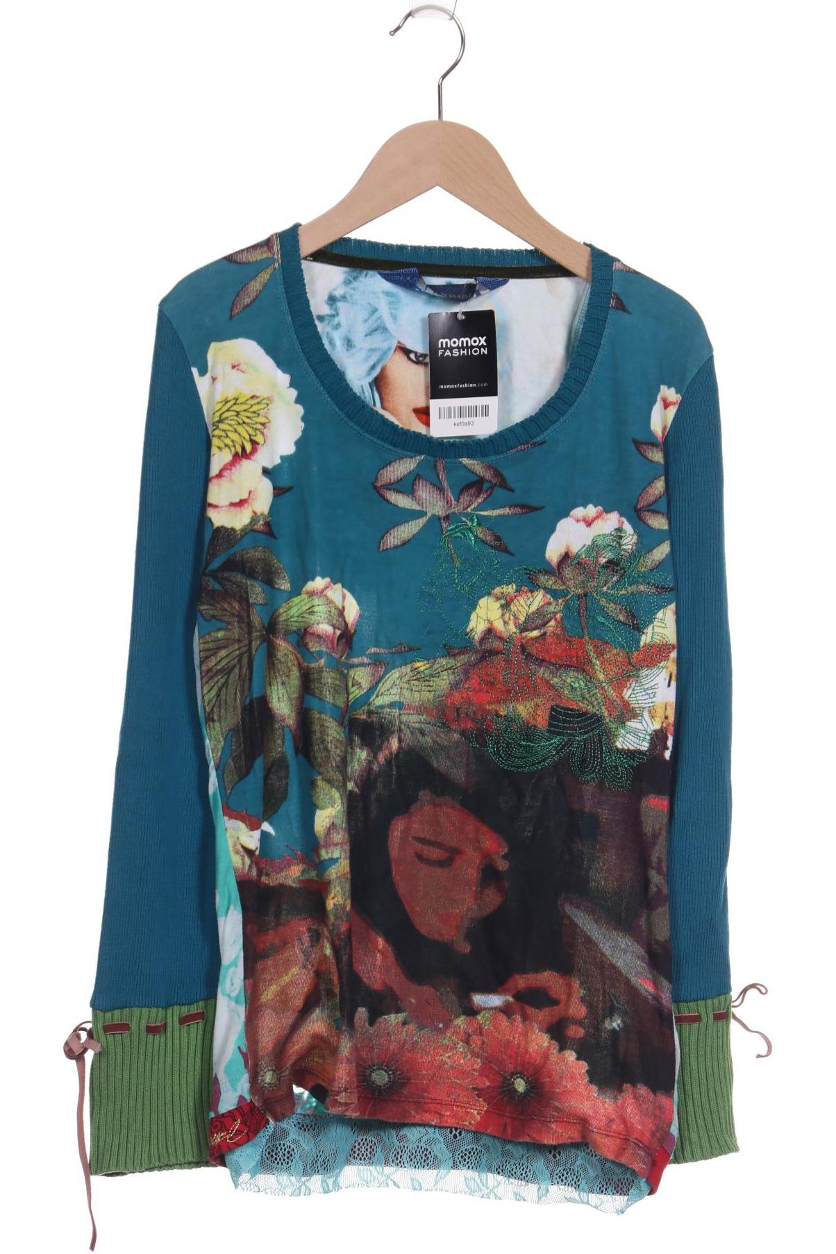 

Desigual Damen Pullover, türkis, Gr. 42