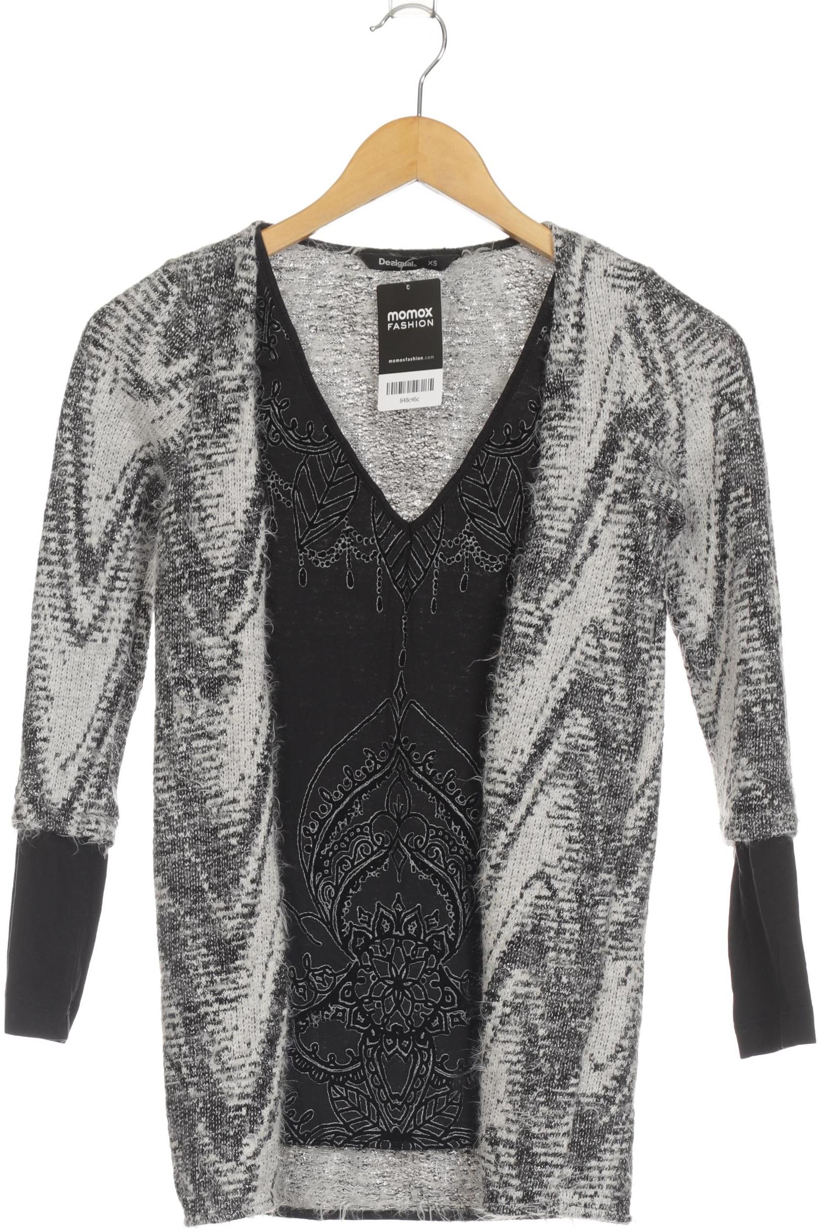 

Desigual Damen Pullover, grau, Gr. 34