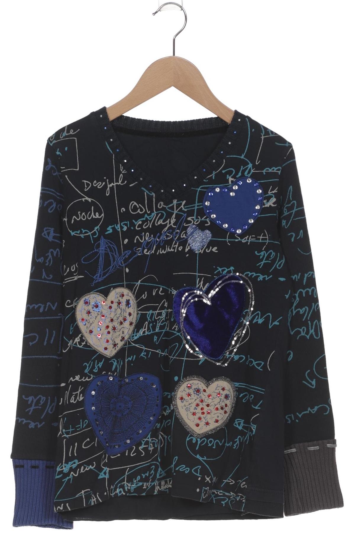 

Desigual Damen Pullover, marineblau, Gr. 38