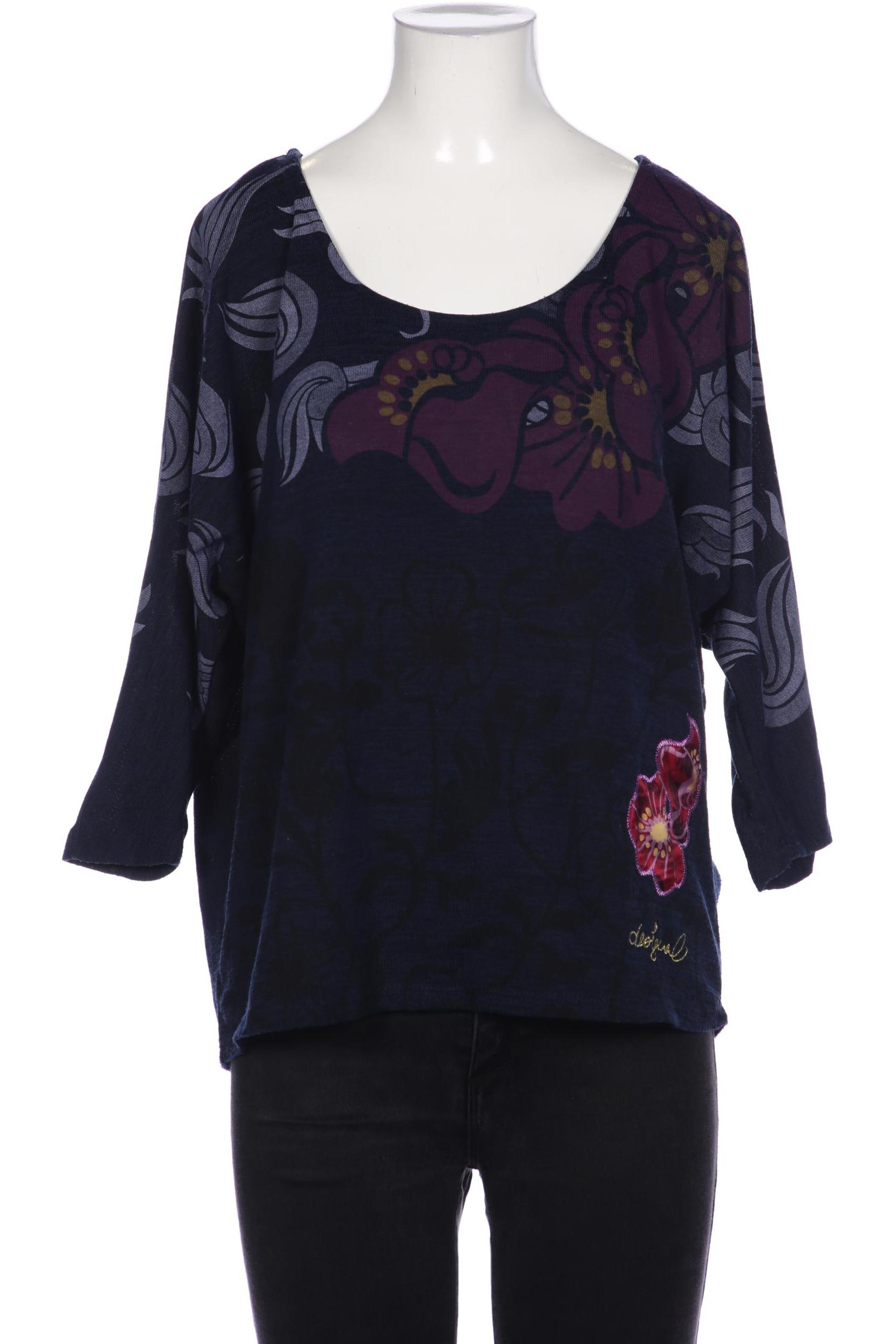 

Desigual Damen Pullover, marineblau