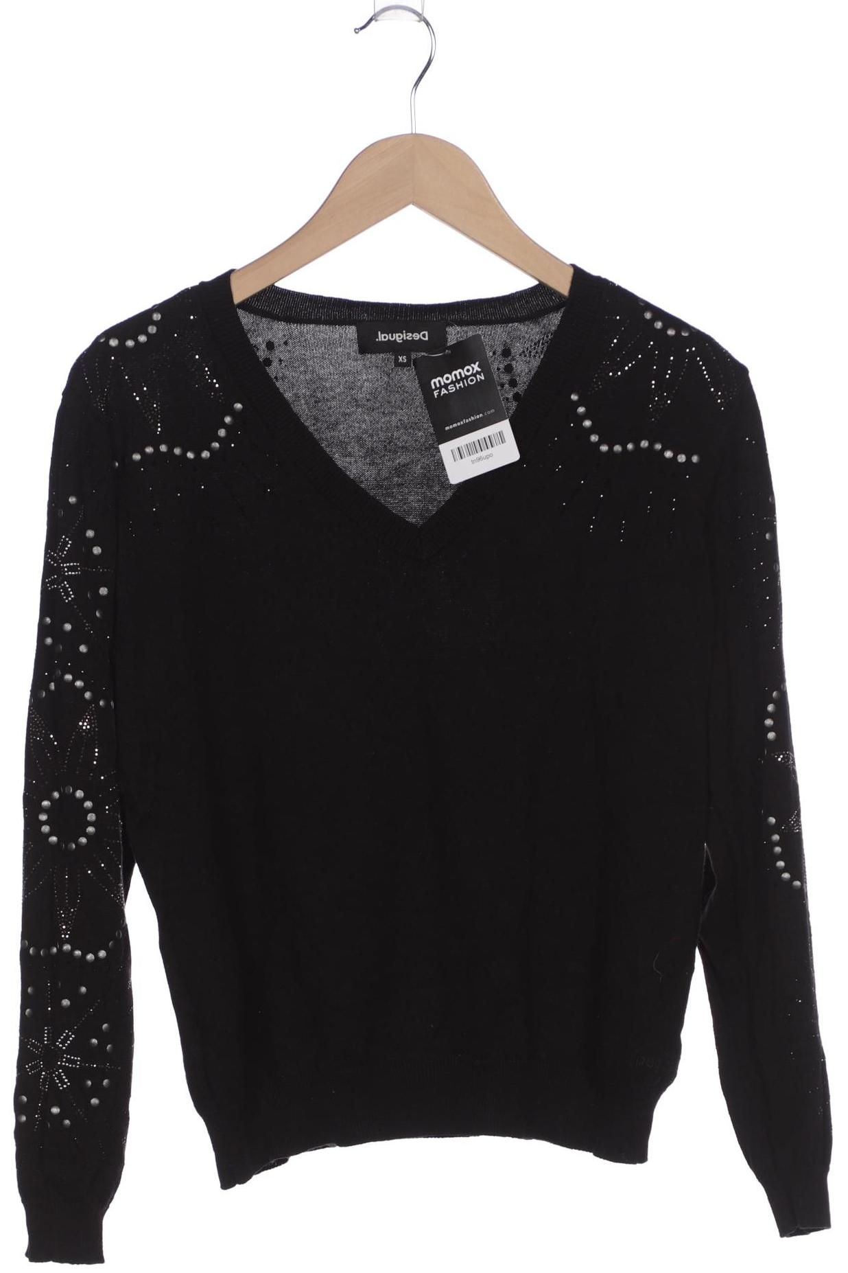 

Desigual Damen Pullover, schwarz, Gr. 34