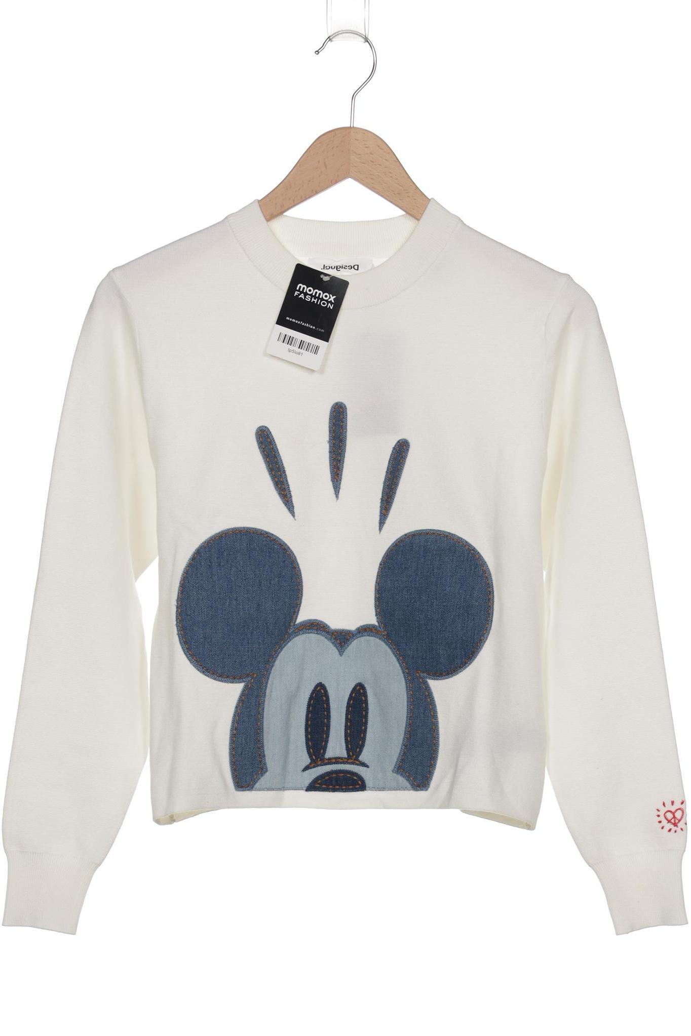 

Desigual Damen Pullover, weiß, Gr. 34