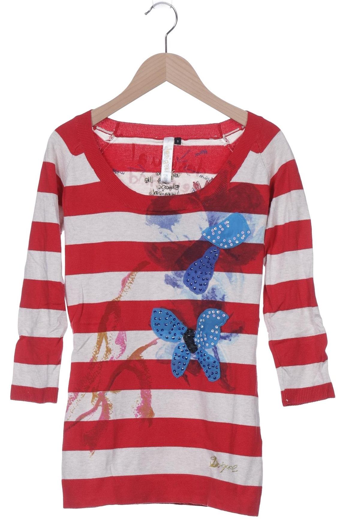

Desigual Damen Pullover, rot, Gr. 36