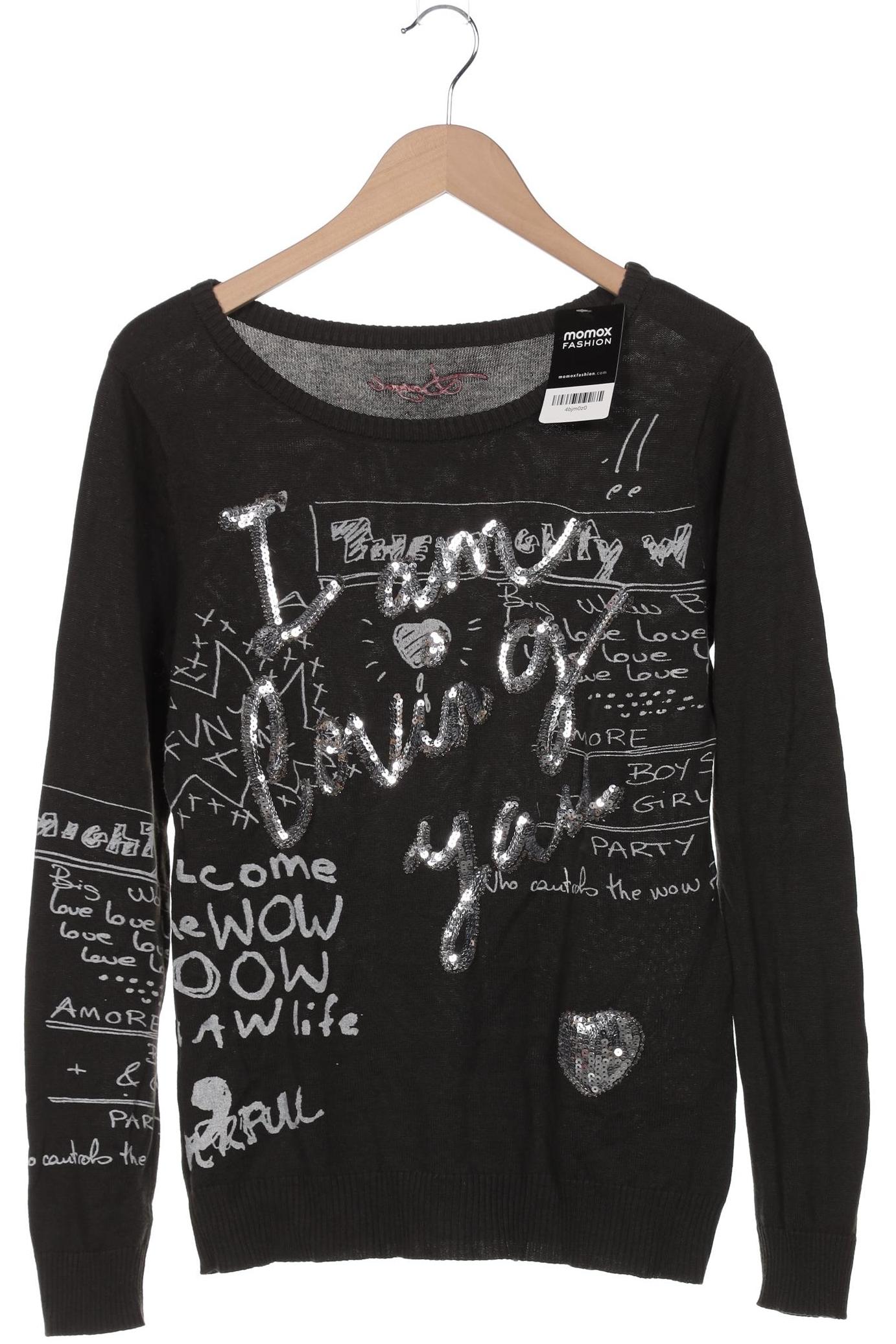 

Desigual Damen Pullover, grau, Gr. 36