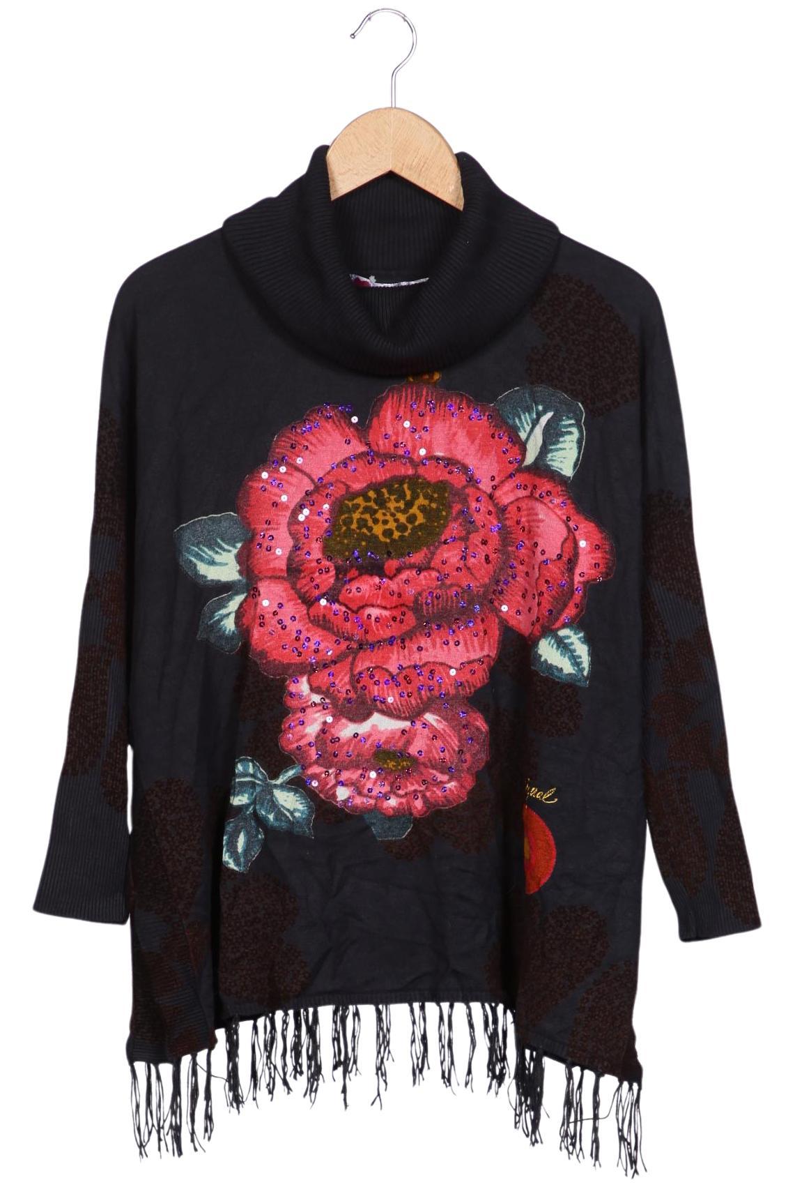 

Desigual Damen Pullover, schwarz, Gr. 42