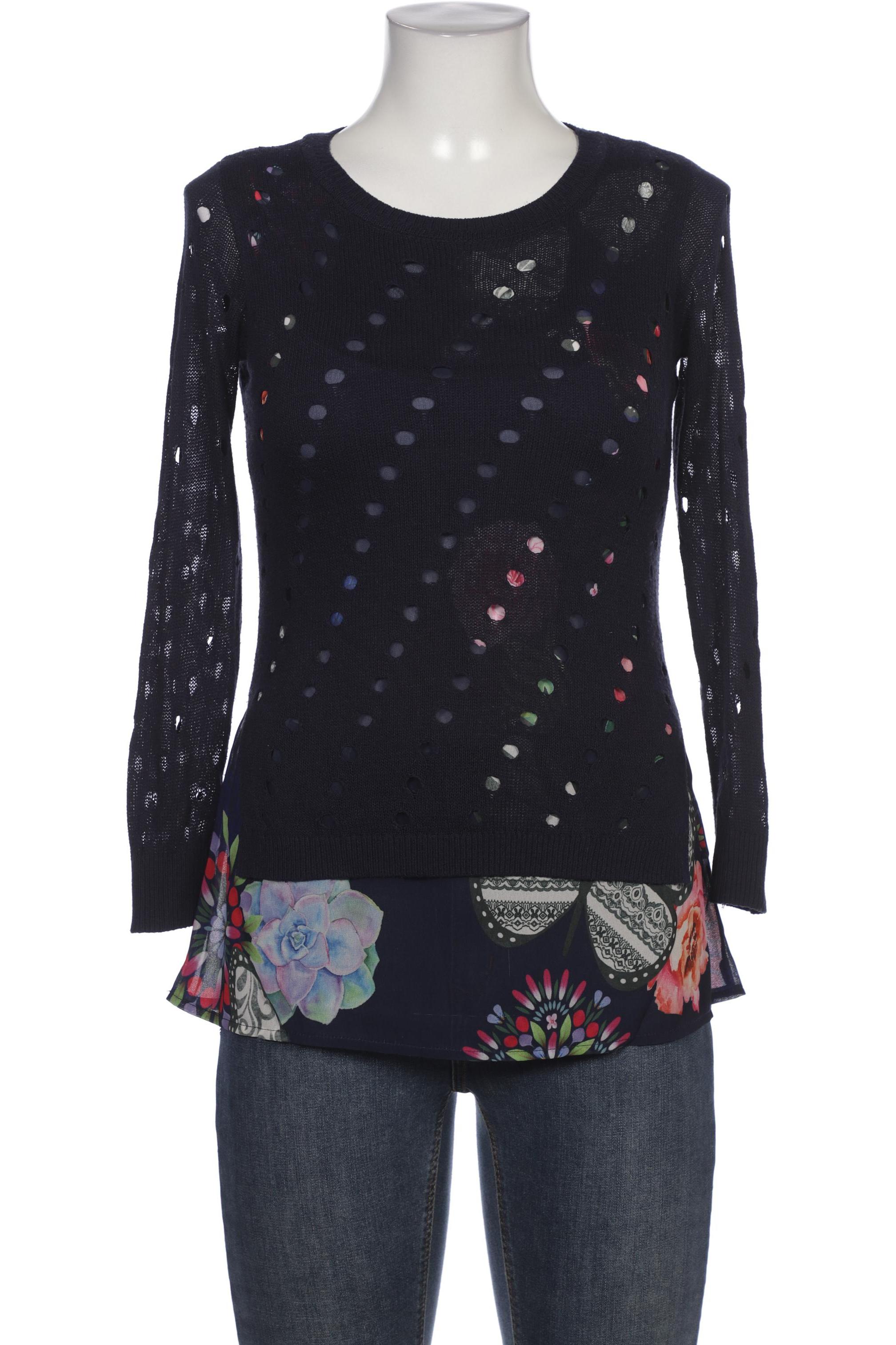 

Desigual Damen Pullover, marineblau