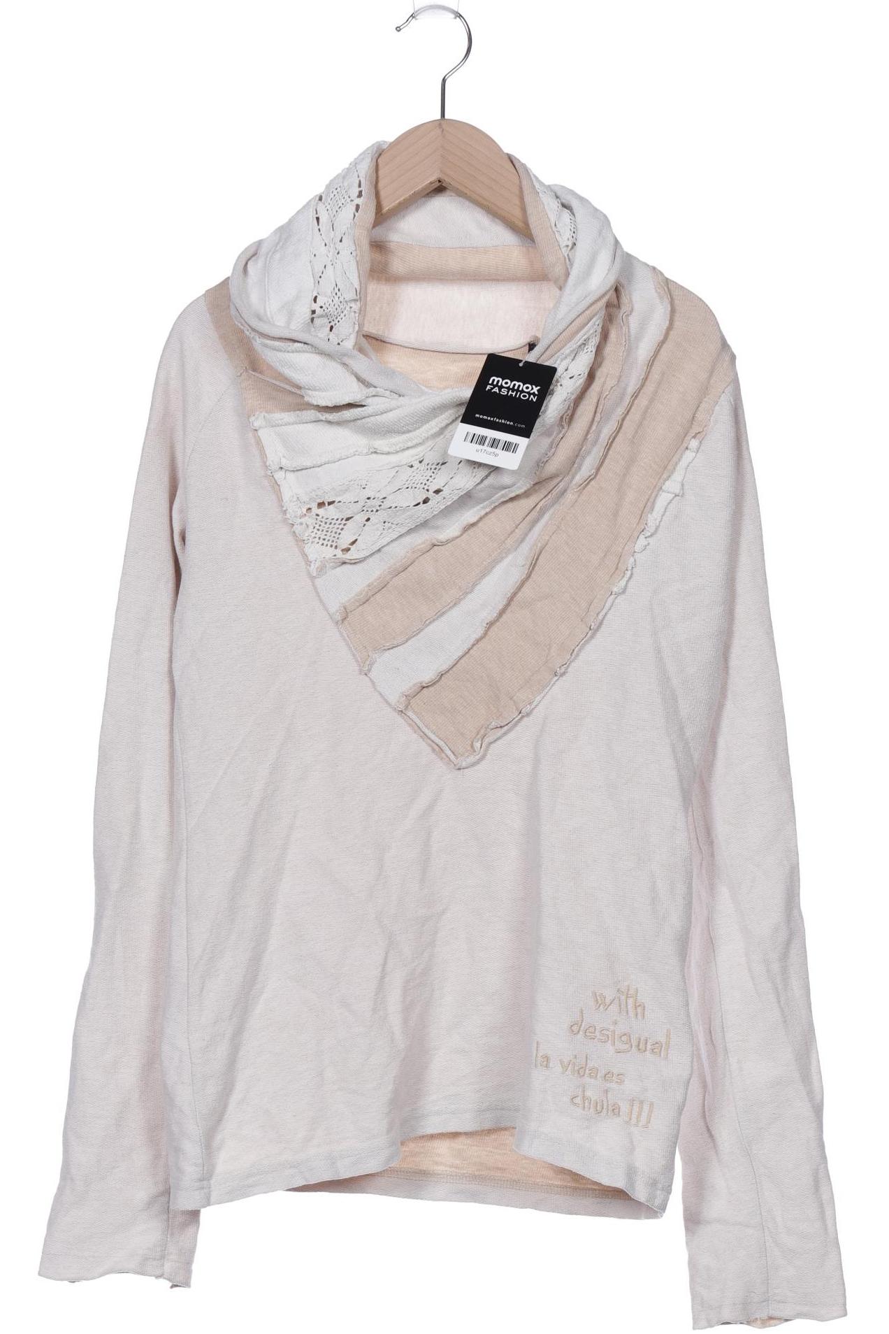 

Desigual Damen Pullover, beige, Gr. 38