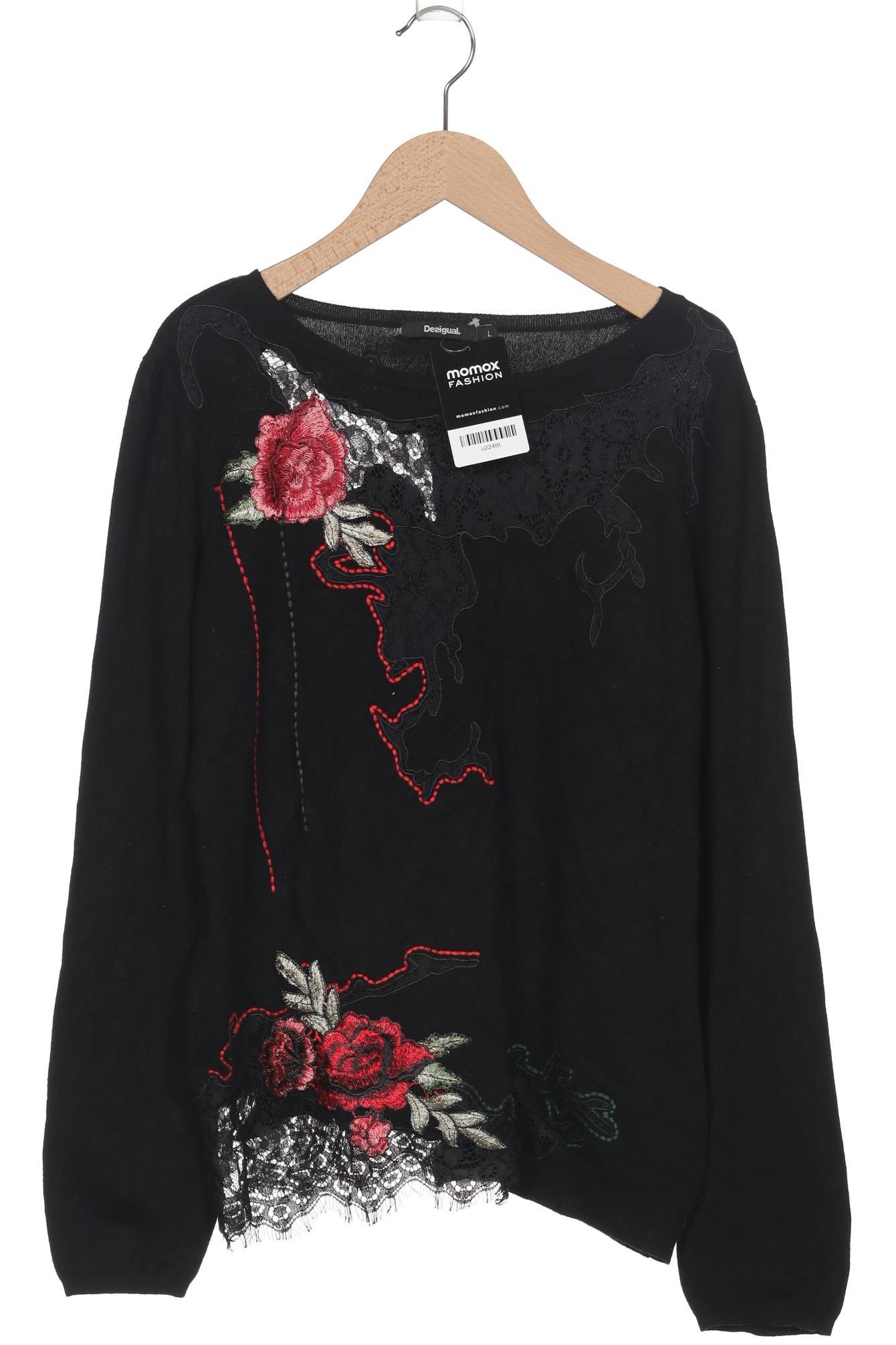 

Desigual Damen Pullover, schwarz, Gr. 42