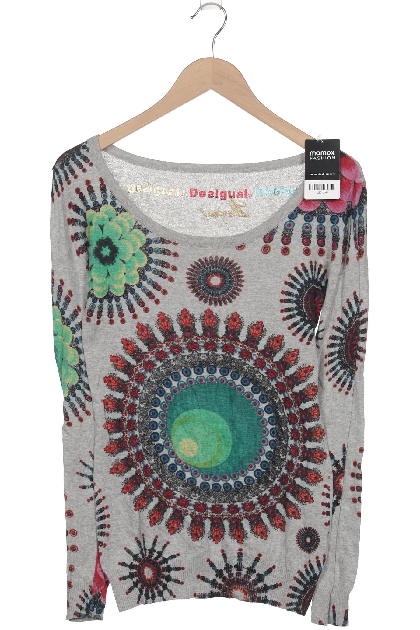 

Desigual Damen Pullover, grau, Gr. 38