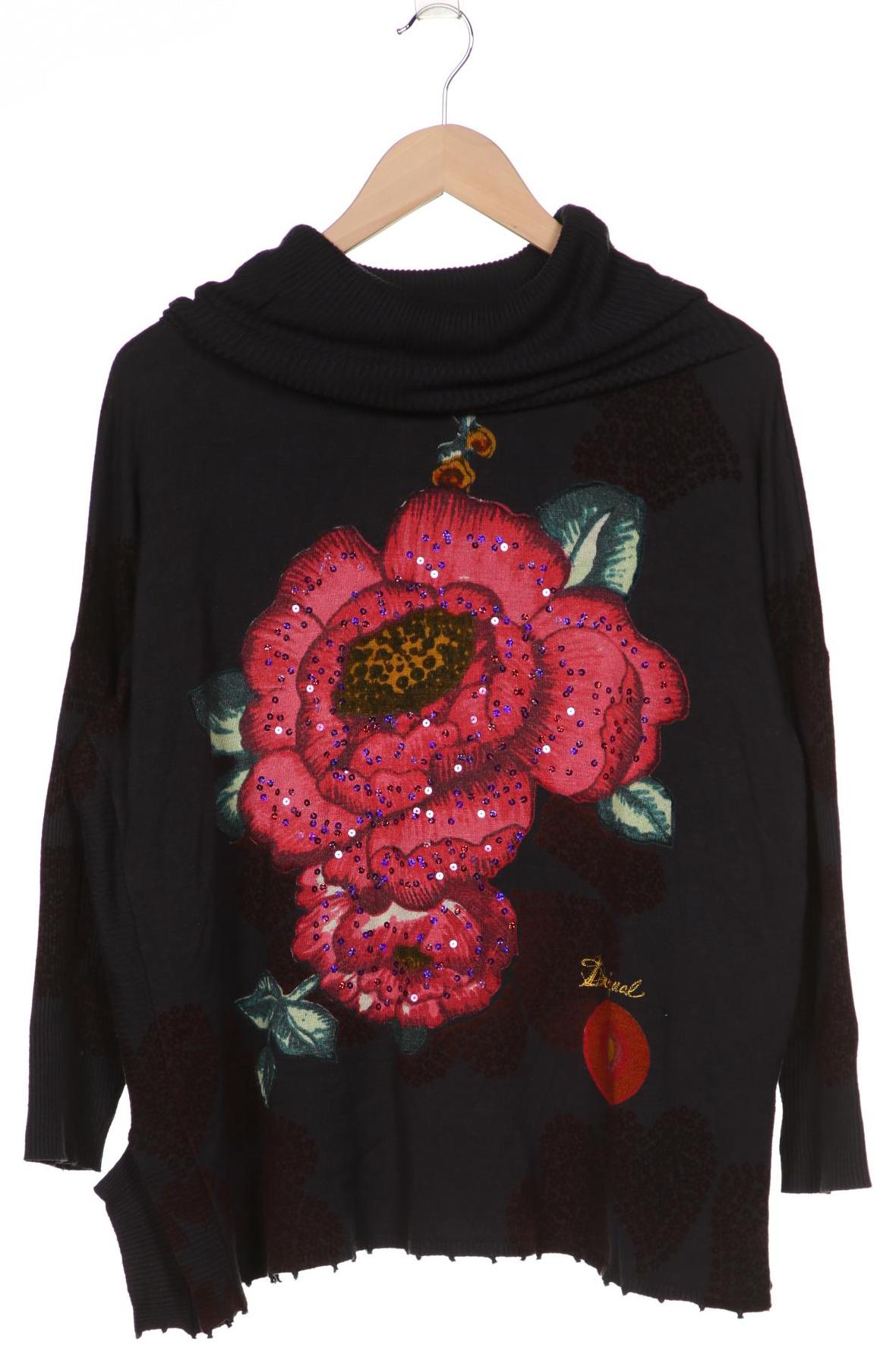 

Desigual Damen Pullover, grau, Gr. 42