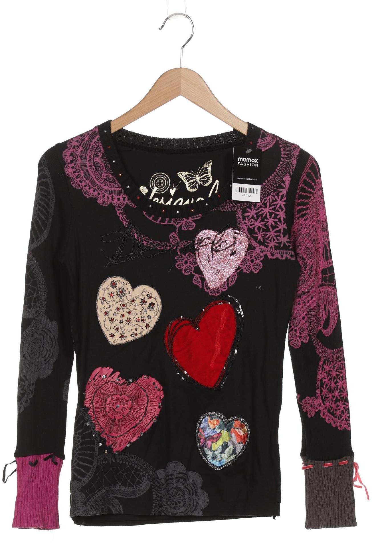 

Desigual Damen Pullover, schwarz, Gr. 36