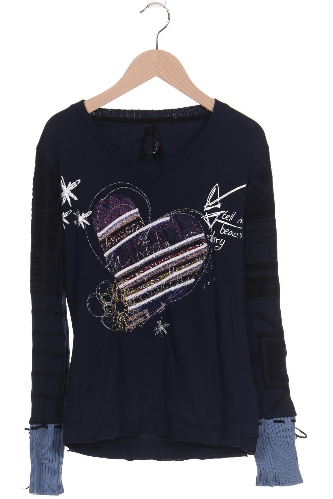 

Desigual Damen Pullover, marineblau, Gr. 38