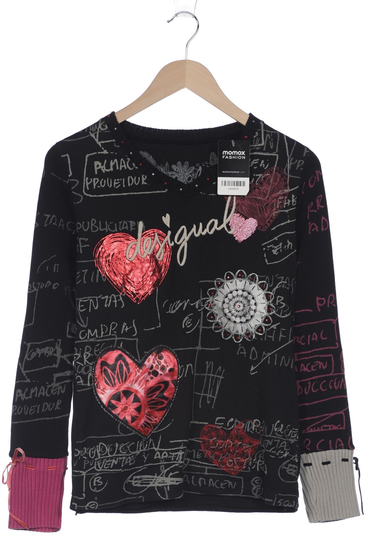 

Desigual Damen Pullover, schwarz, Gr. 38