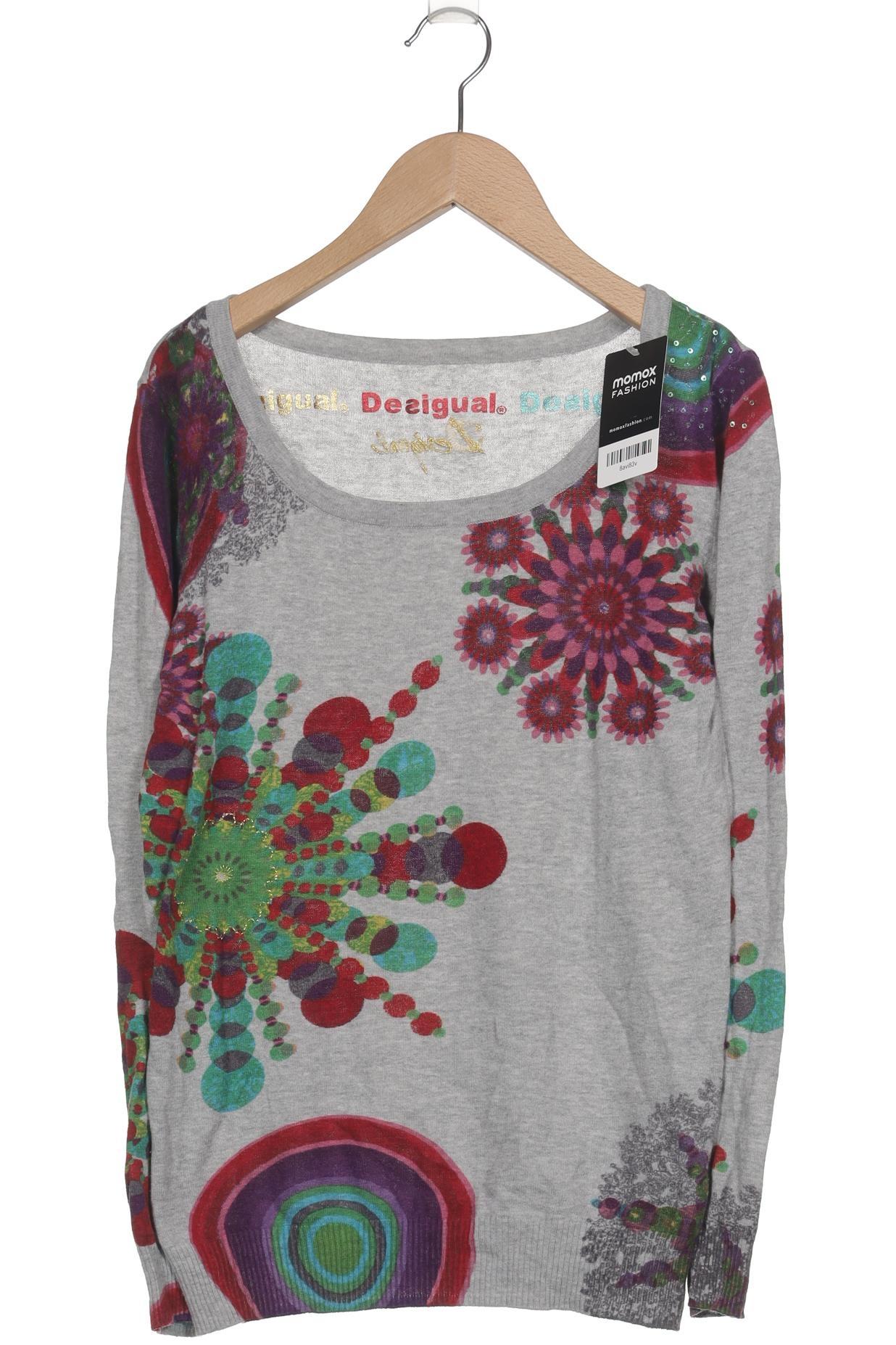 

Desigual Damen Pullover, grau, Gr. 38