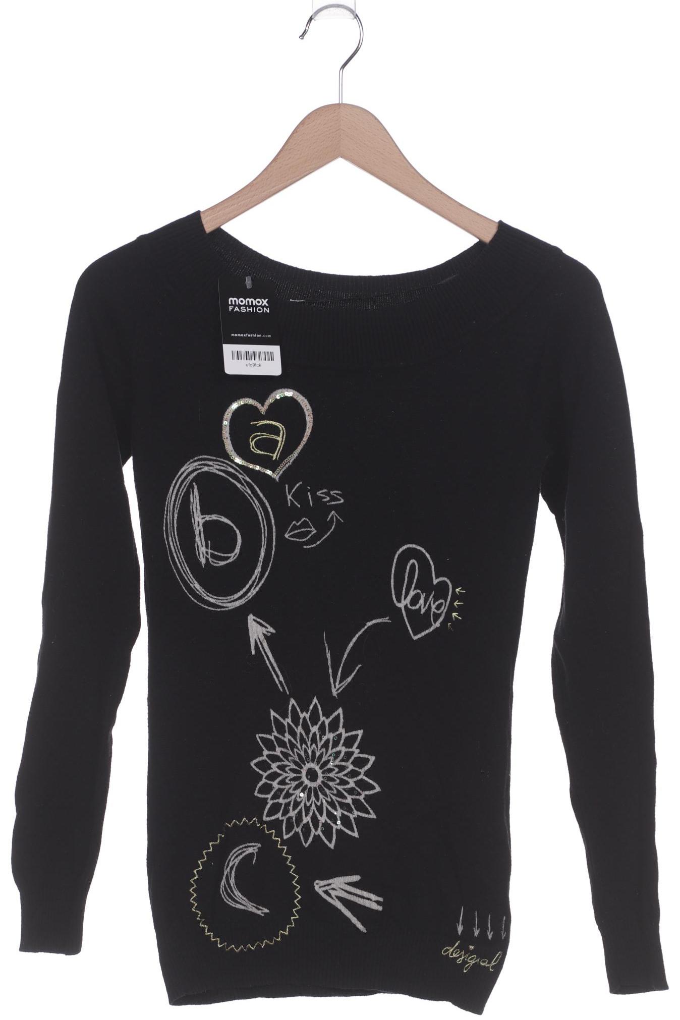 

Desigual Damen Pullover, schwarz, Gr. 36