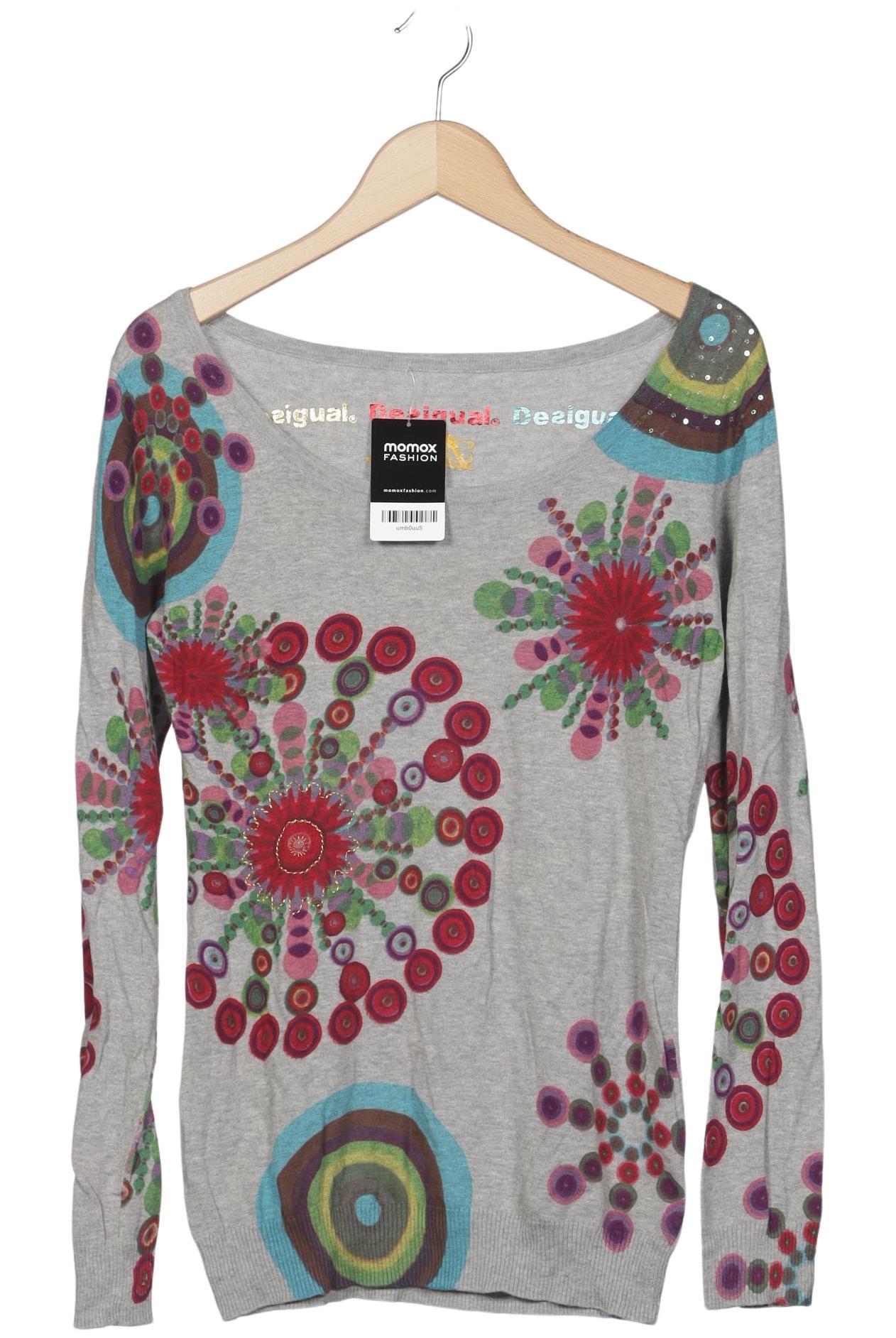 

Desigual Damen Pullover, grau, Gr. 42