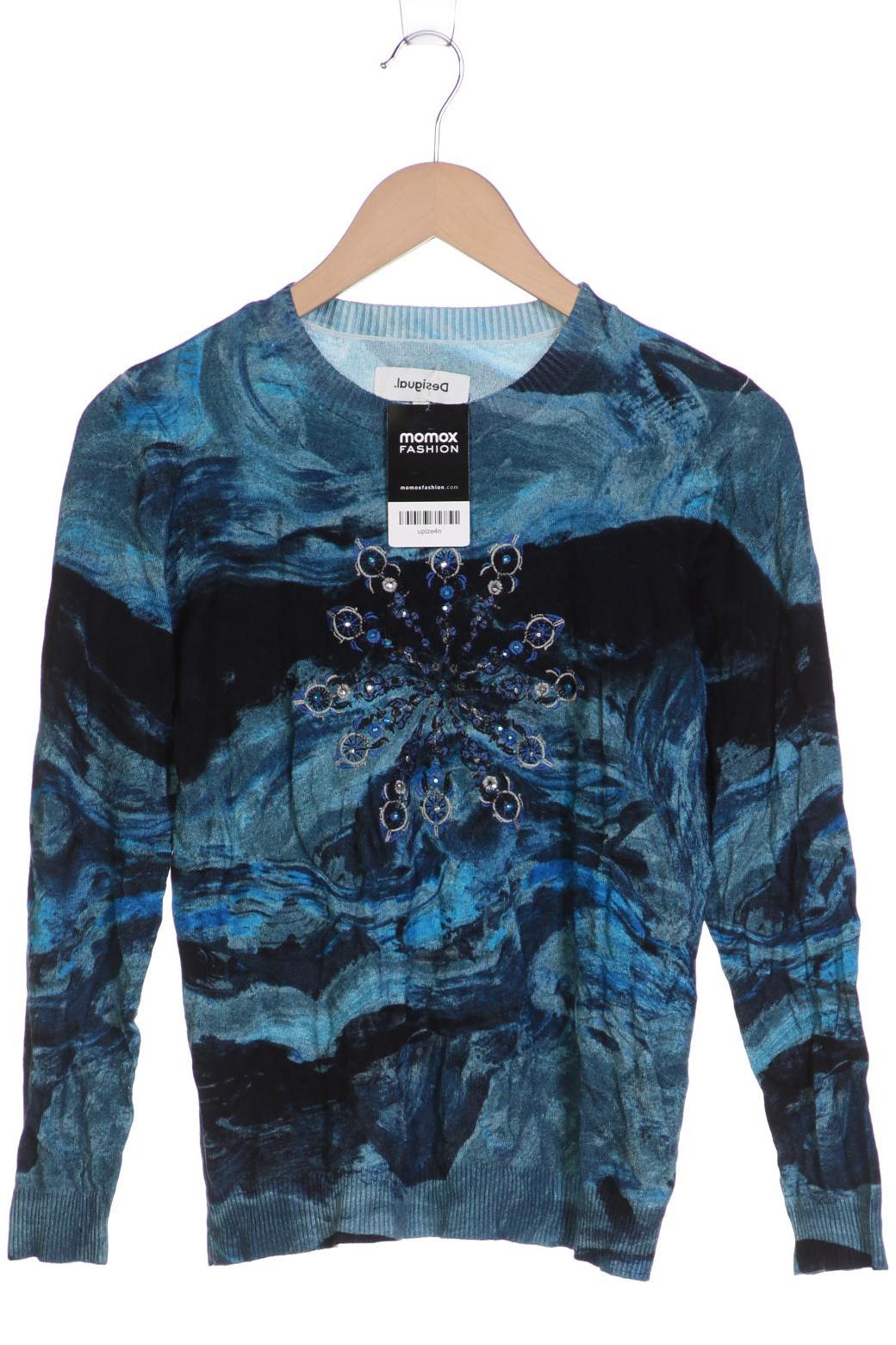 

Desigual Damen Pullover, blau