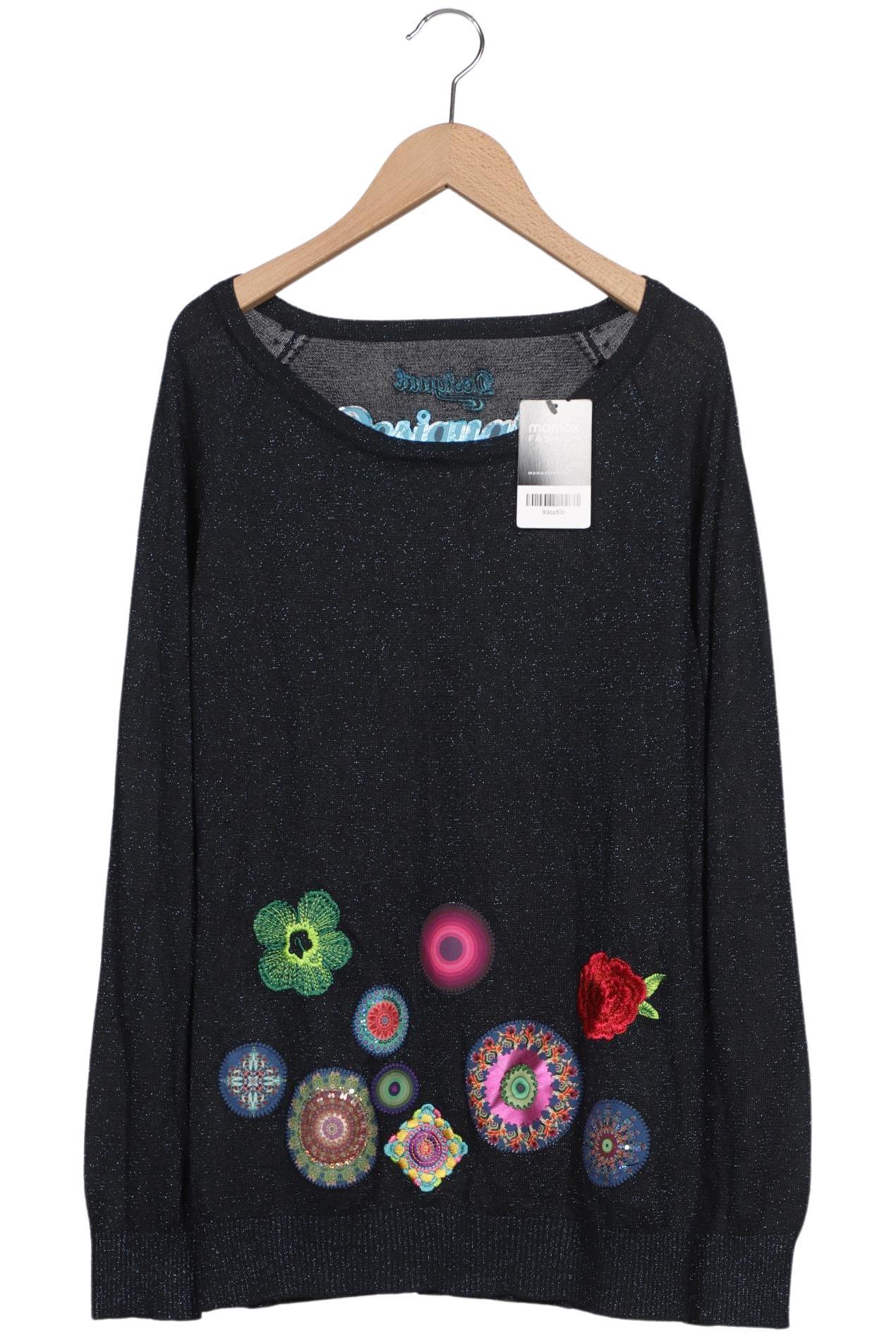 

Desigual Damen Pullover, marineblau, Gr. 42