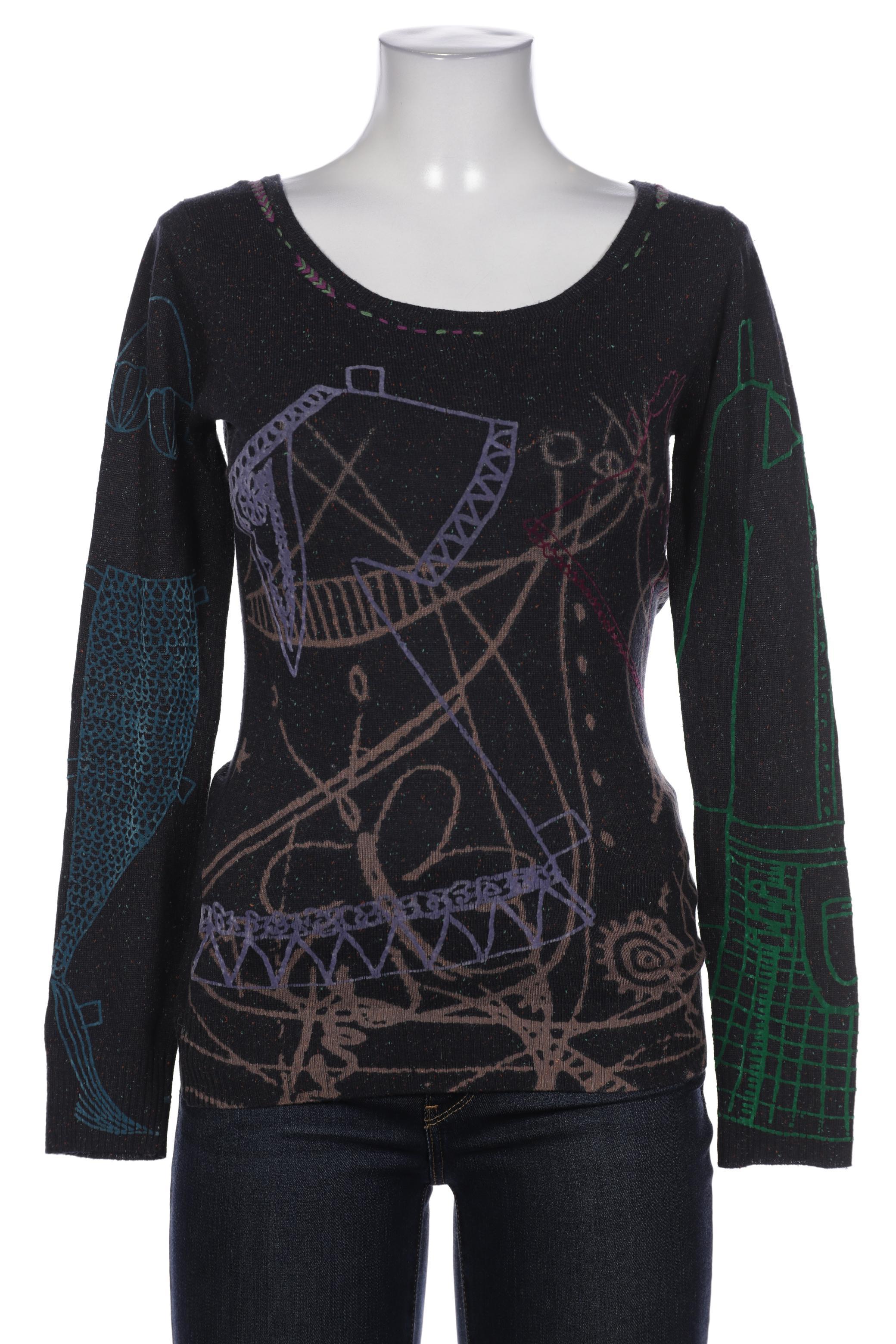 

Desigual Damen Pullover, marineblau, Gr. 36