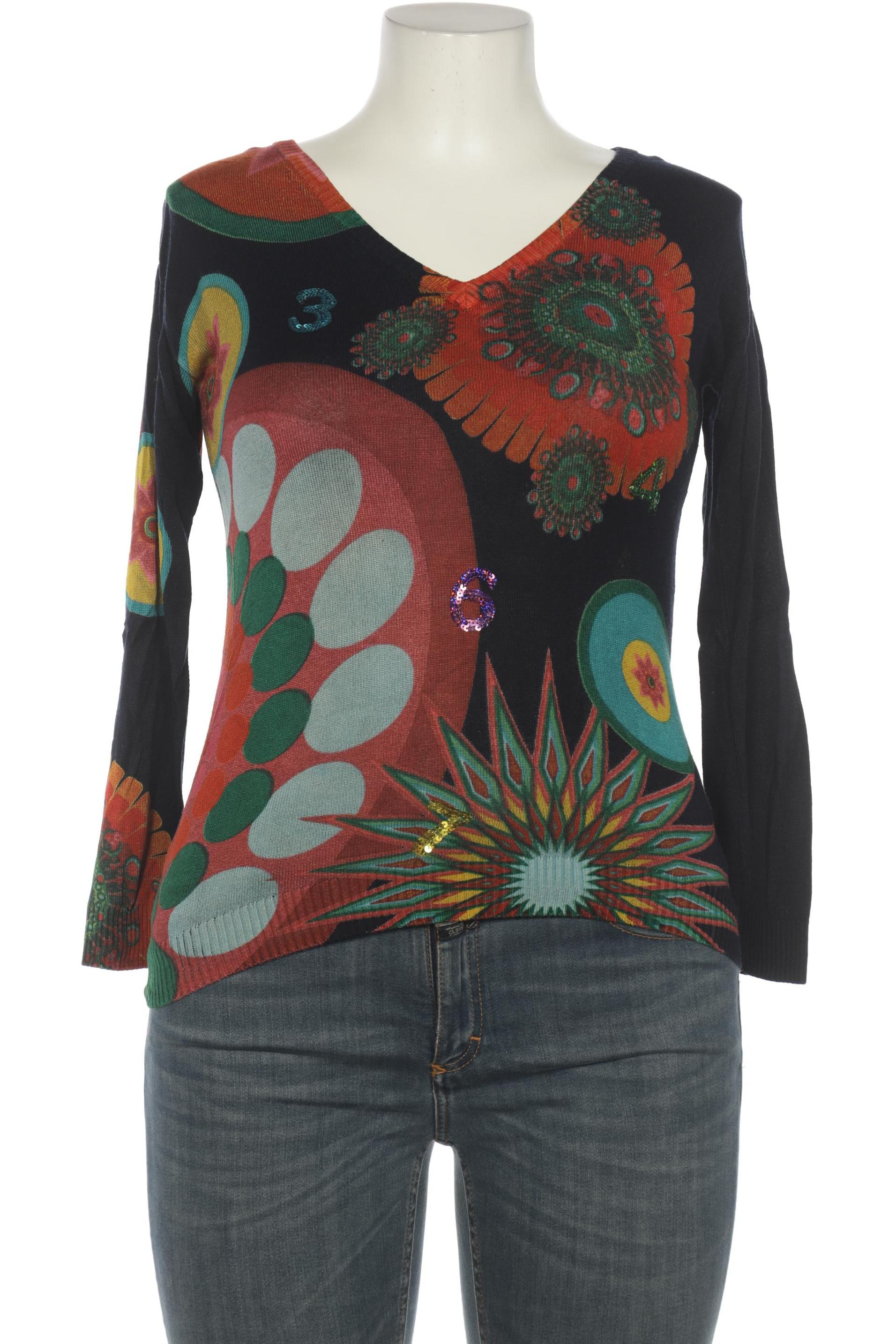 

Desigual Damen Pullover, marineblau, Gr. 38