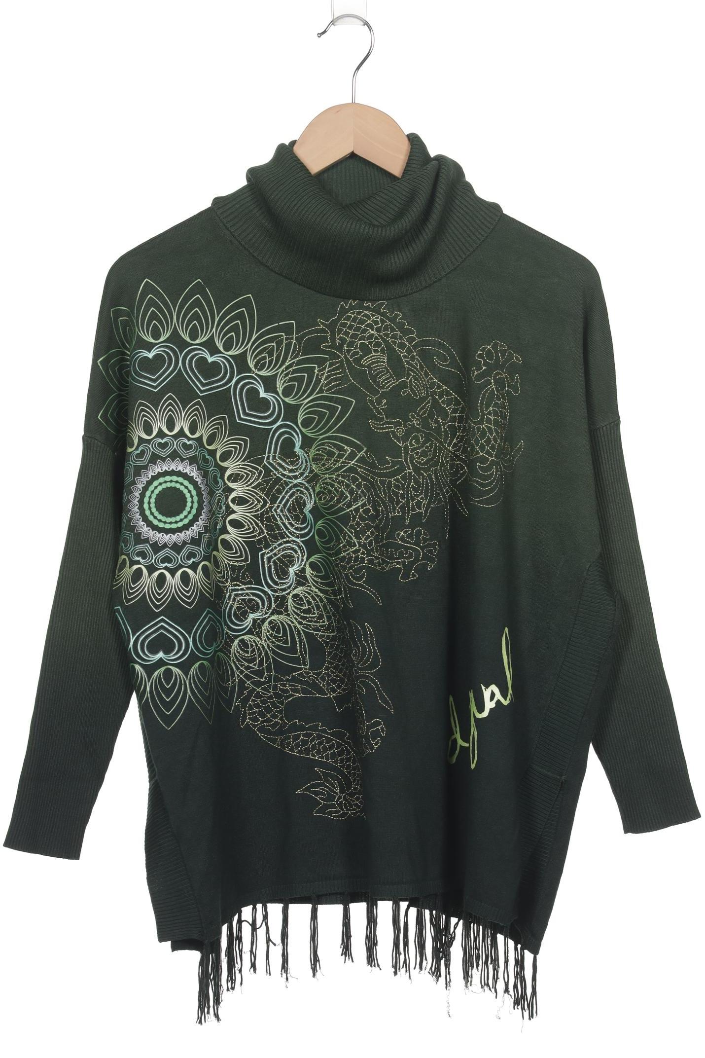 

Desigual Damen Pullover, grün, Gr. 42