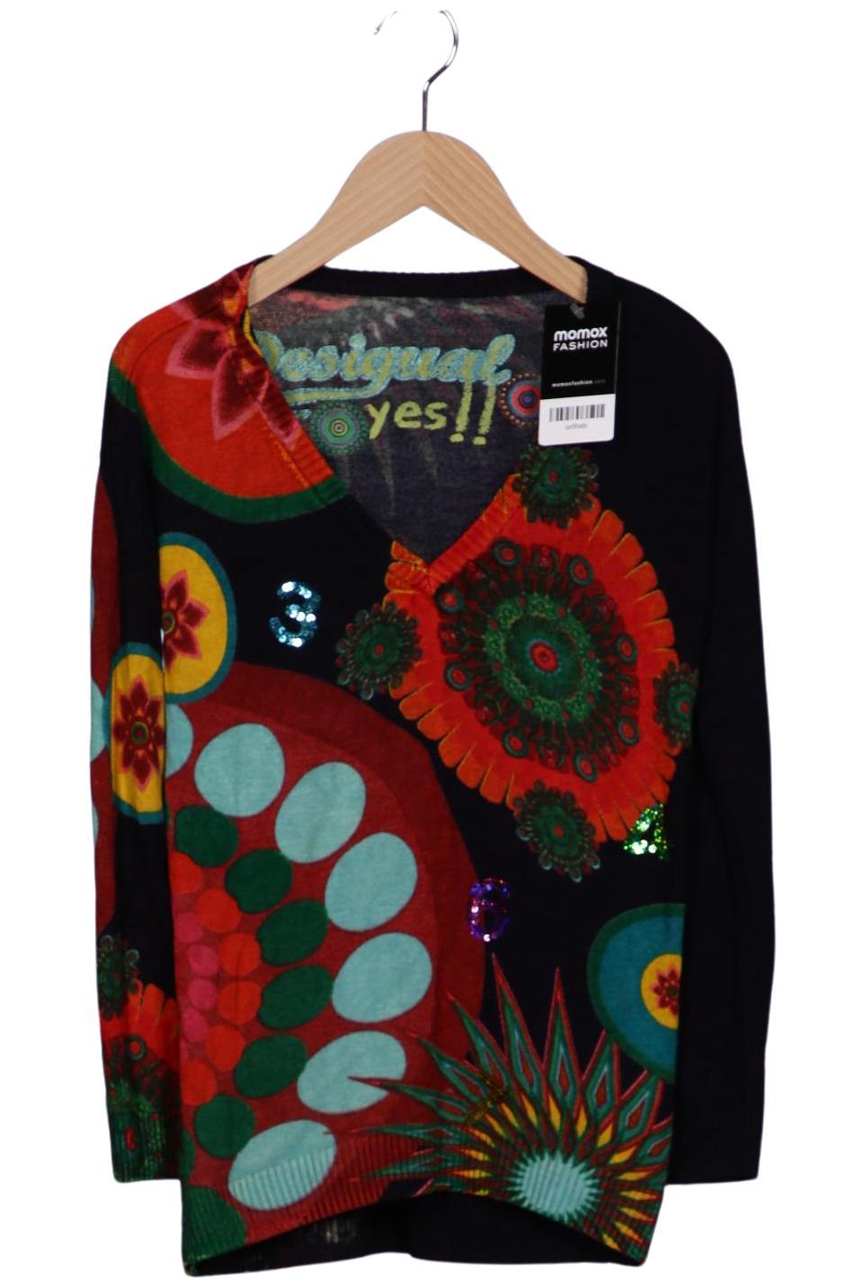 

Desigual Damen Pullover, marineblau, Gr. 36