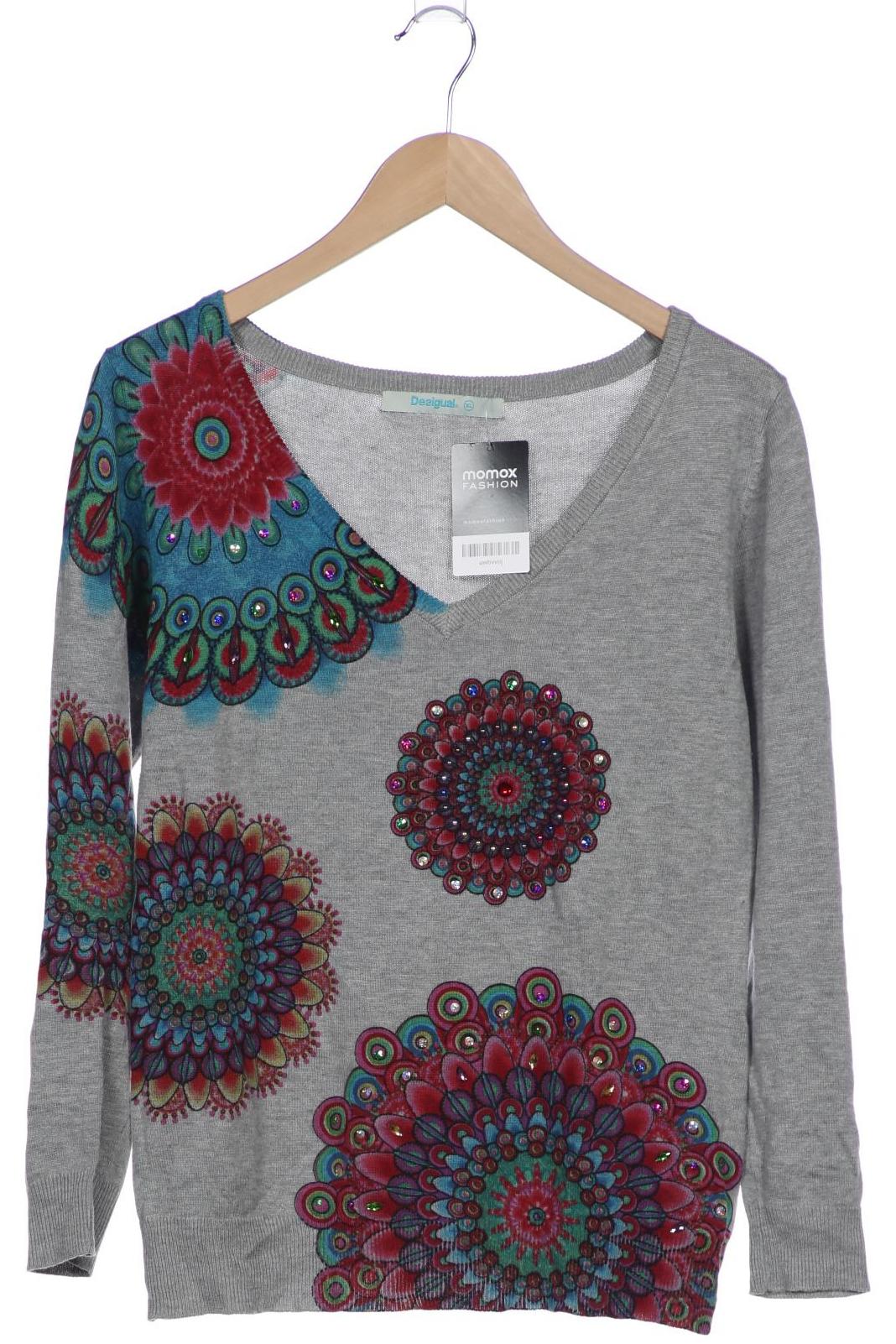 

Desigual Damen Pullover, grau, Gr. 44