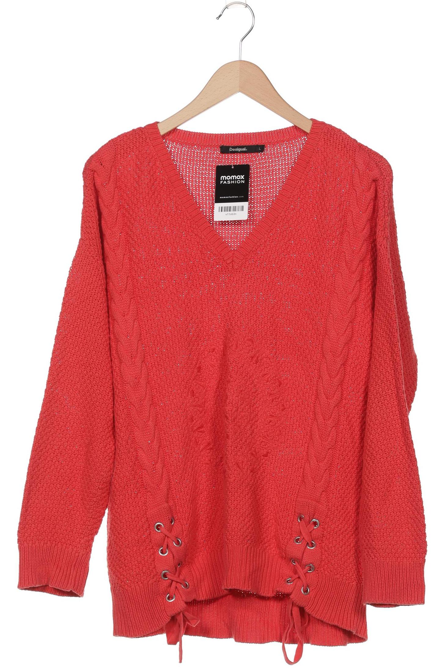 

Desigual Damen Pullover, pink, Gr. 42