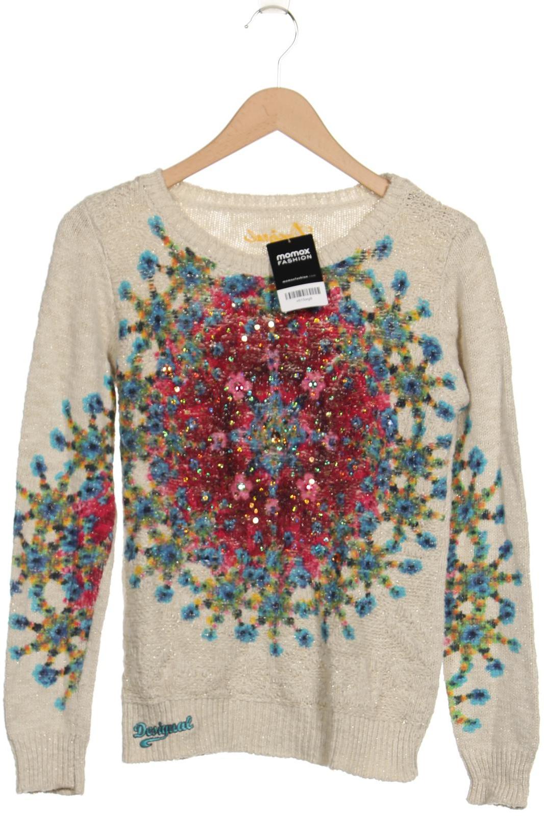 

Desigual Damen Pullover, cremeweiß, Gr. 36