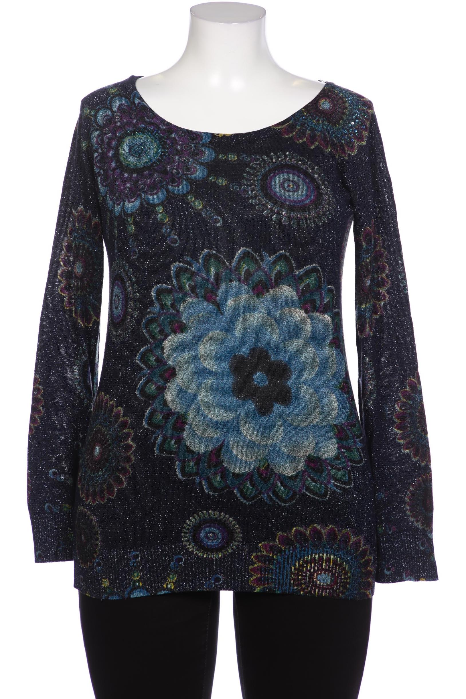 

Desigual Damen Pullover, marineblau, Gr. 44