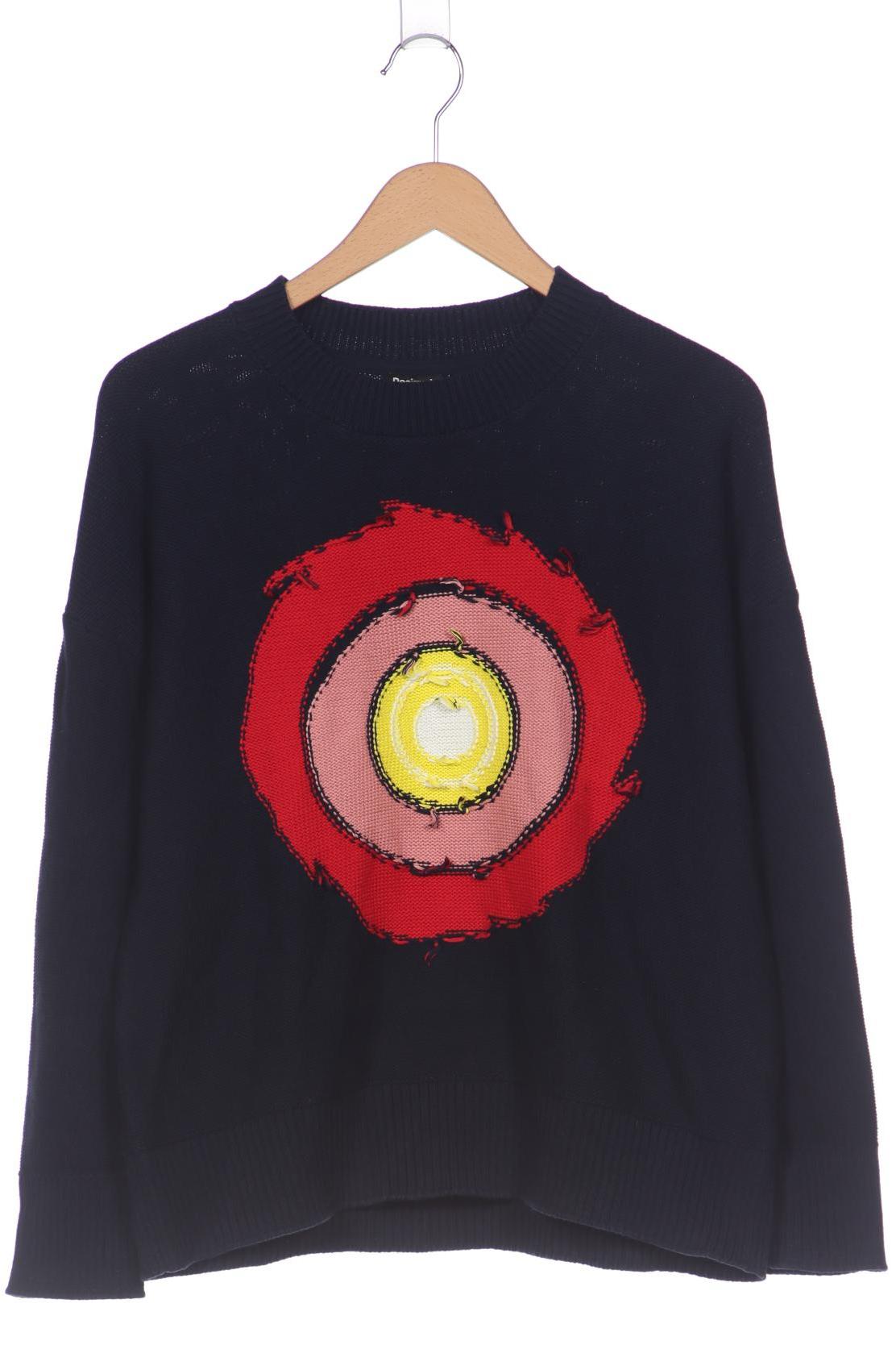 

Desigual Damen Pullover, marineblau, Gr. 38