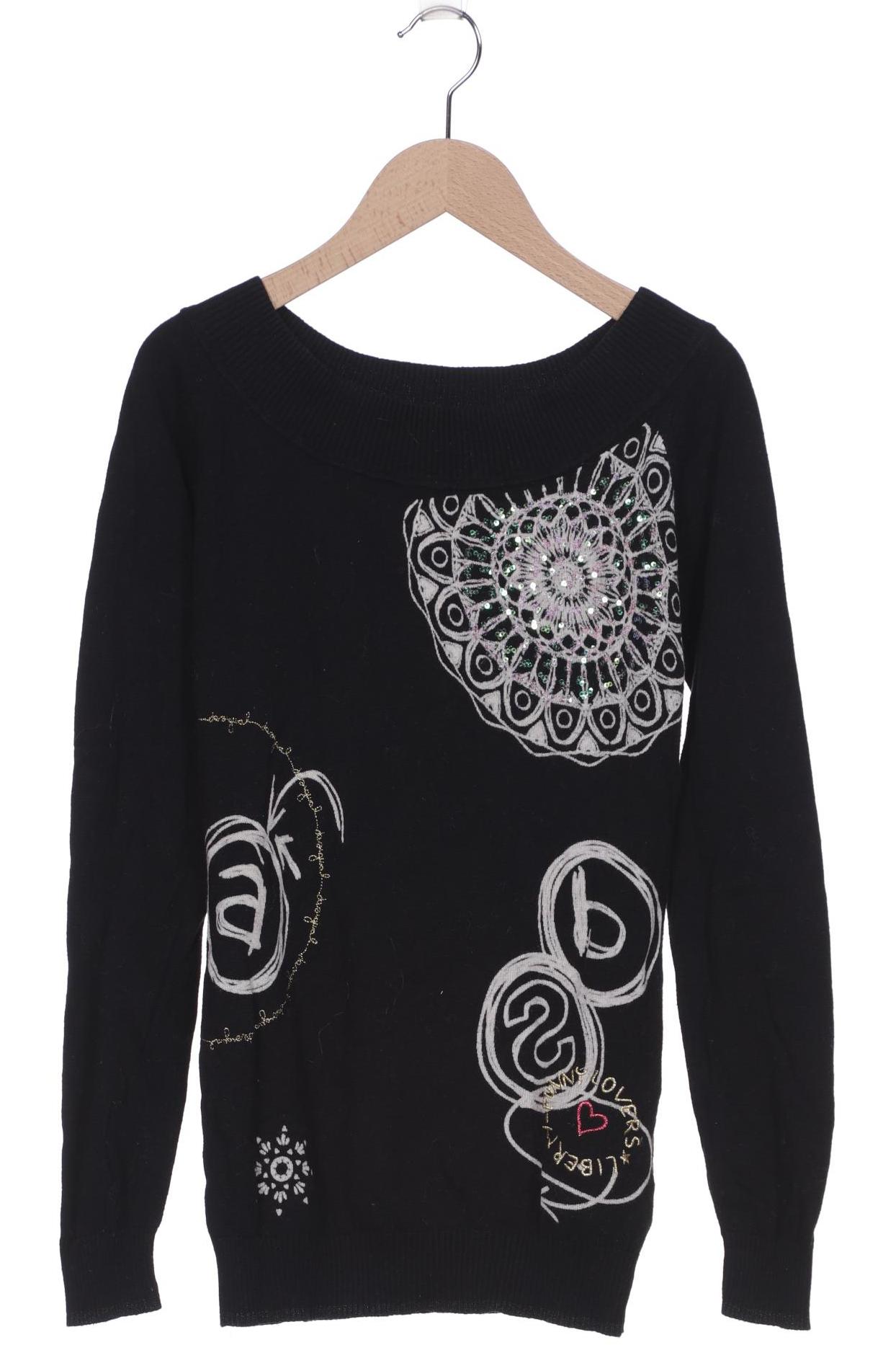 

Desigual Damen Pullover, schwarz