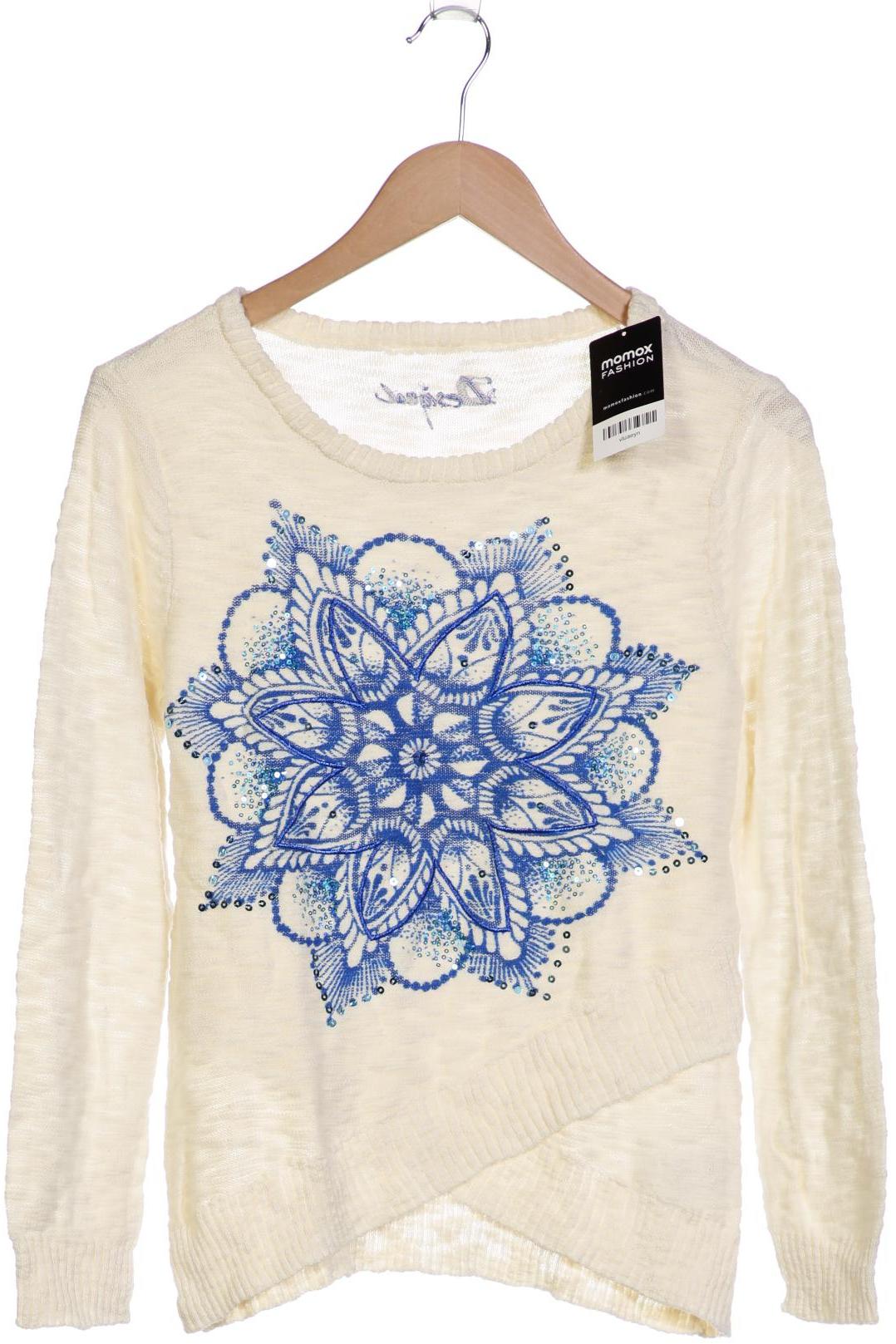 

Desigual Damen Pullover, cremeweiß, Gr. 38