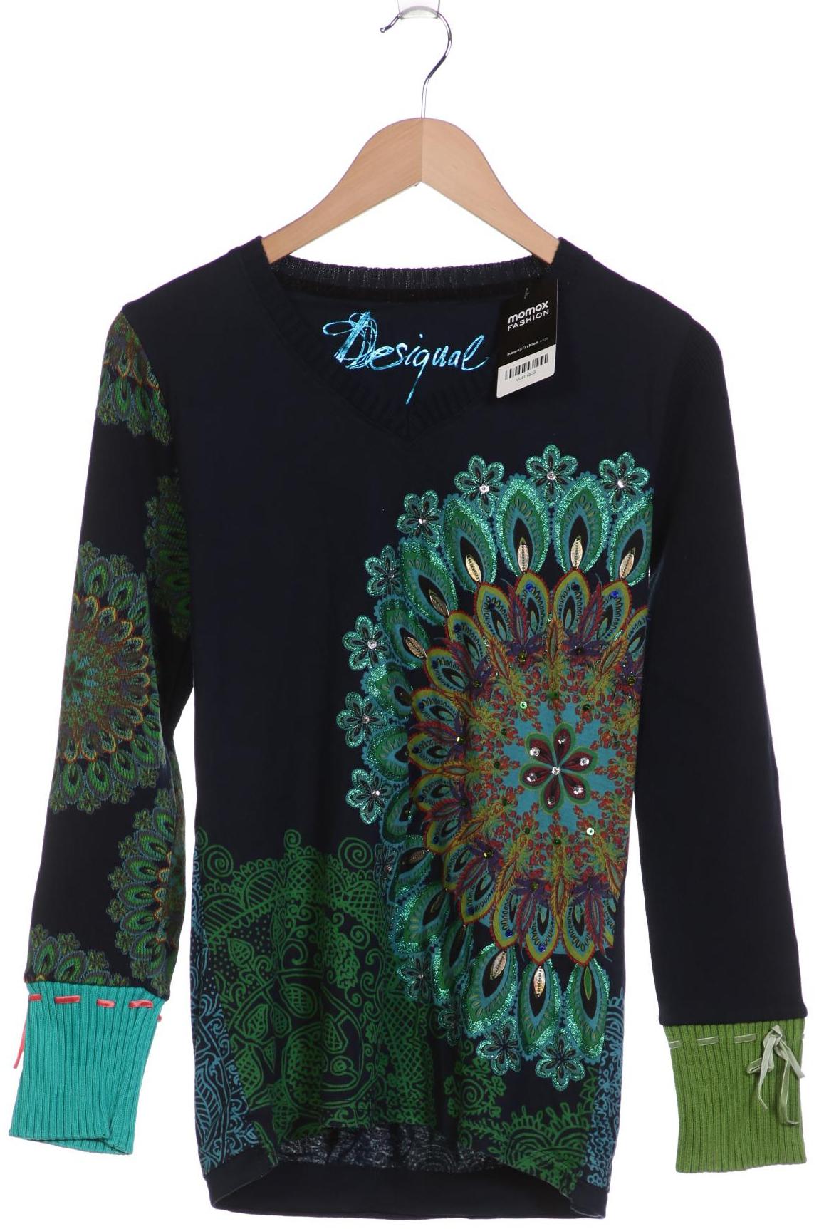 

Desigual Damen Pullover, marineblau, Gr. 44
