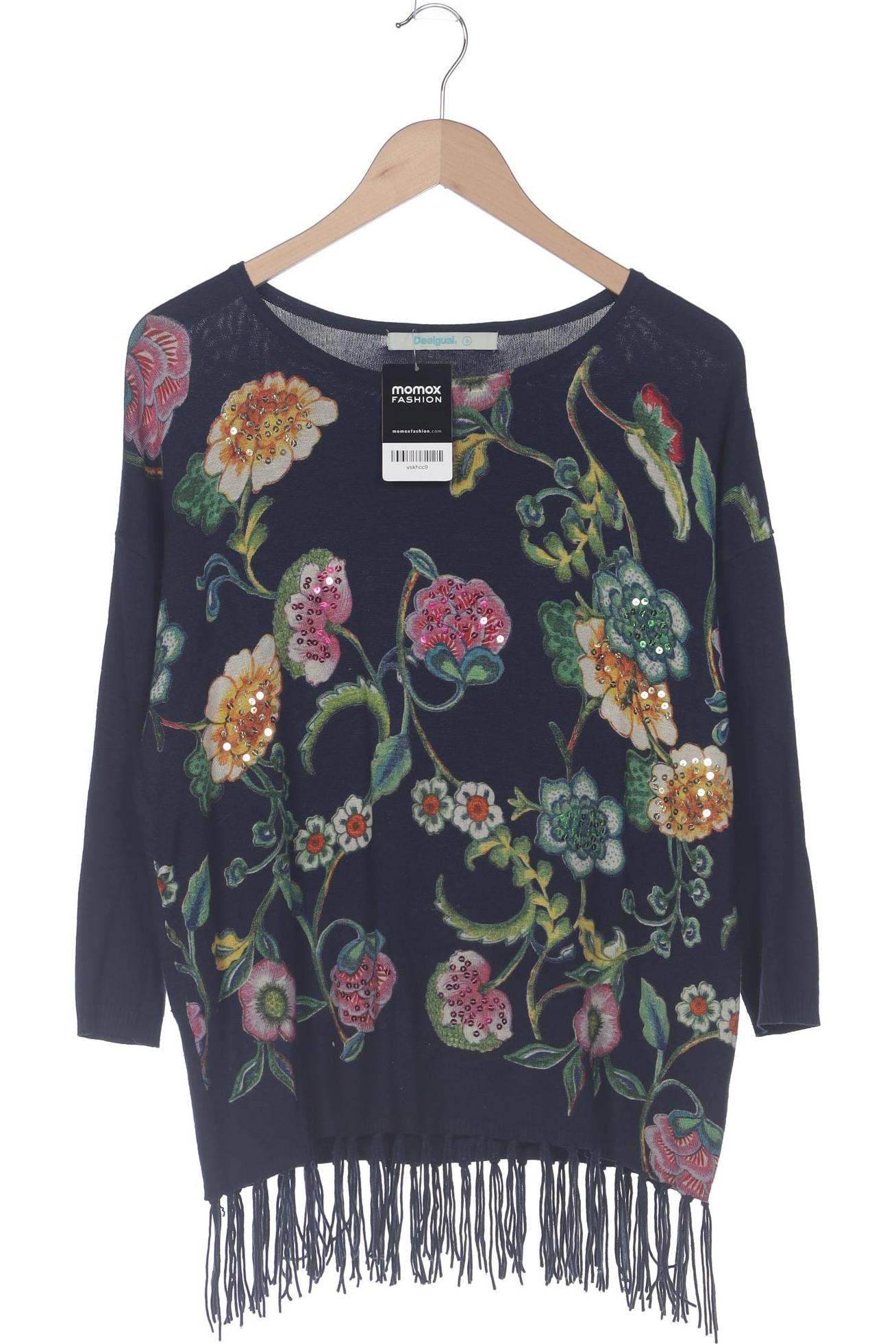 

Desigual Damen Pullover, marineblau, Gr. 36