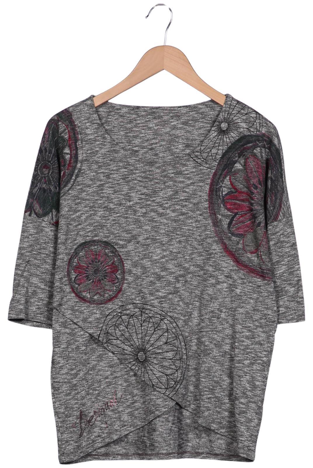 

Desigual Damen Pullover, grau, Gr. 46