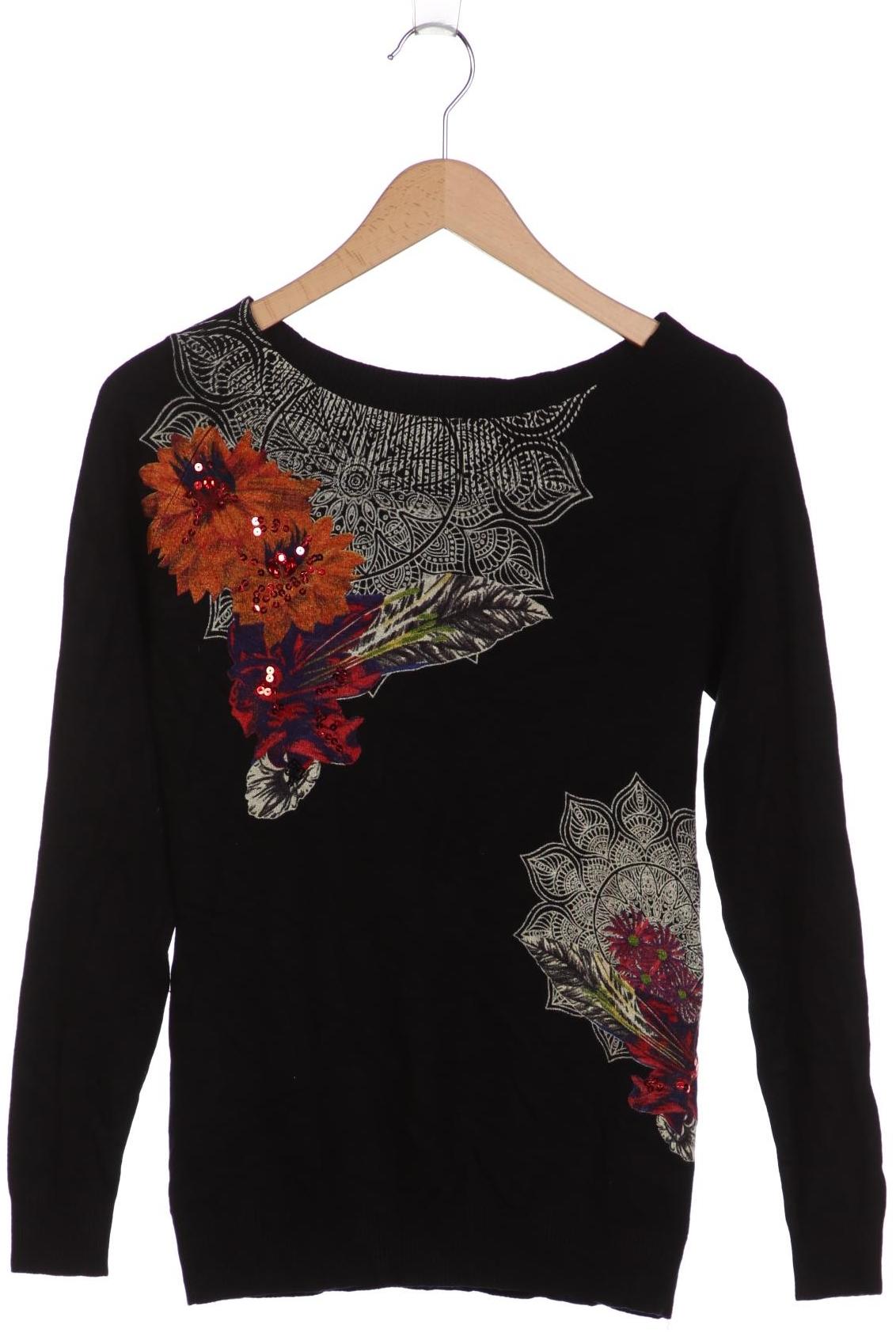 

Desigual Damen Pullover, schwarz, Gr. 36