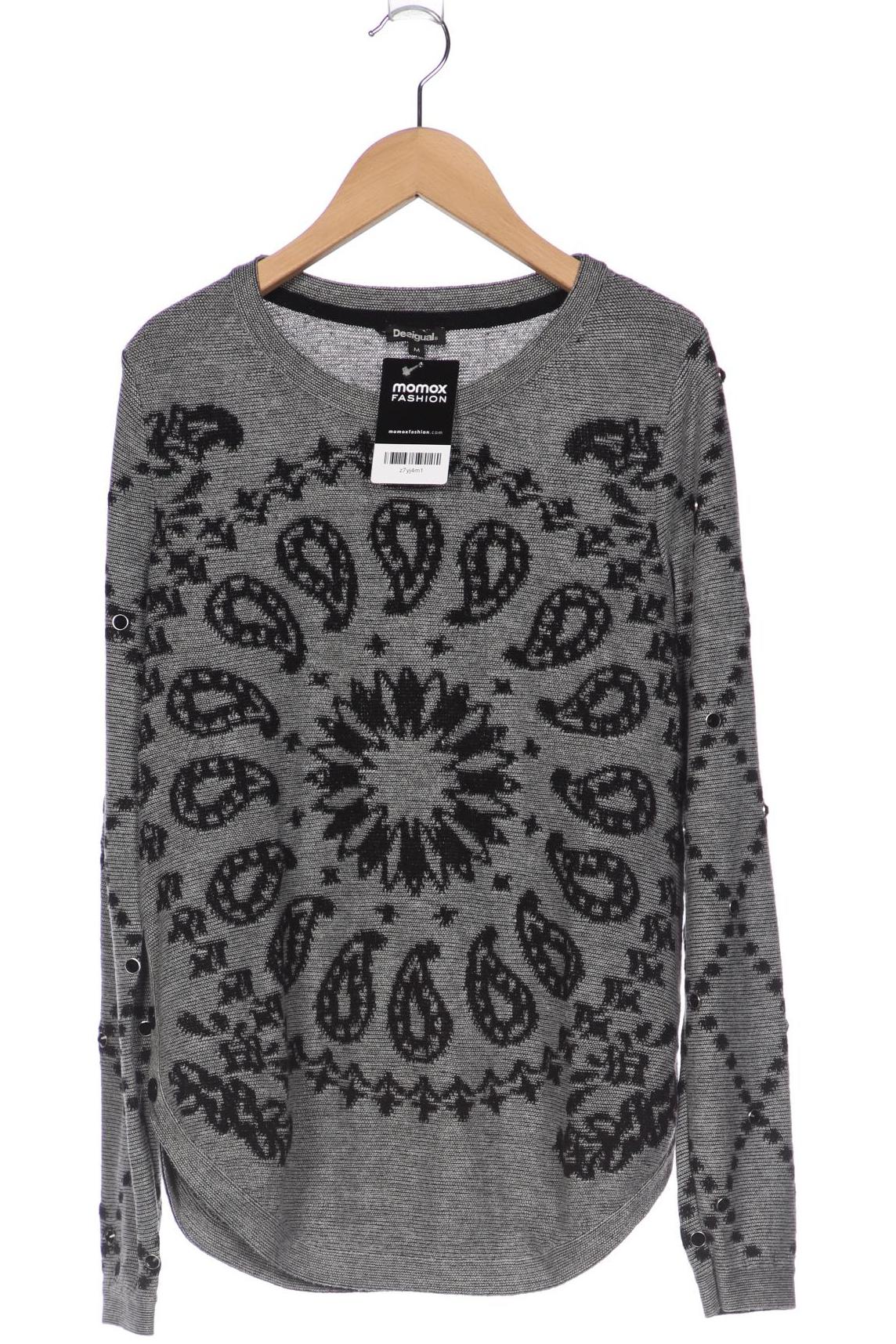 

Desigual Damen Pullover, grau, Gr. 38