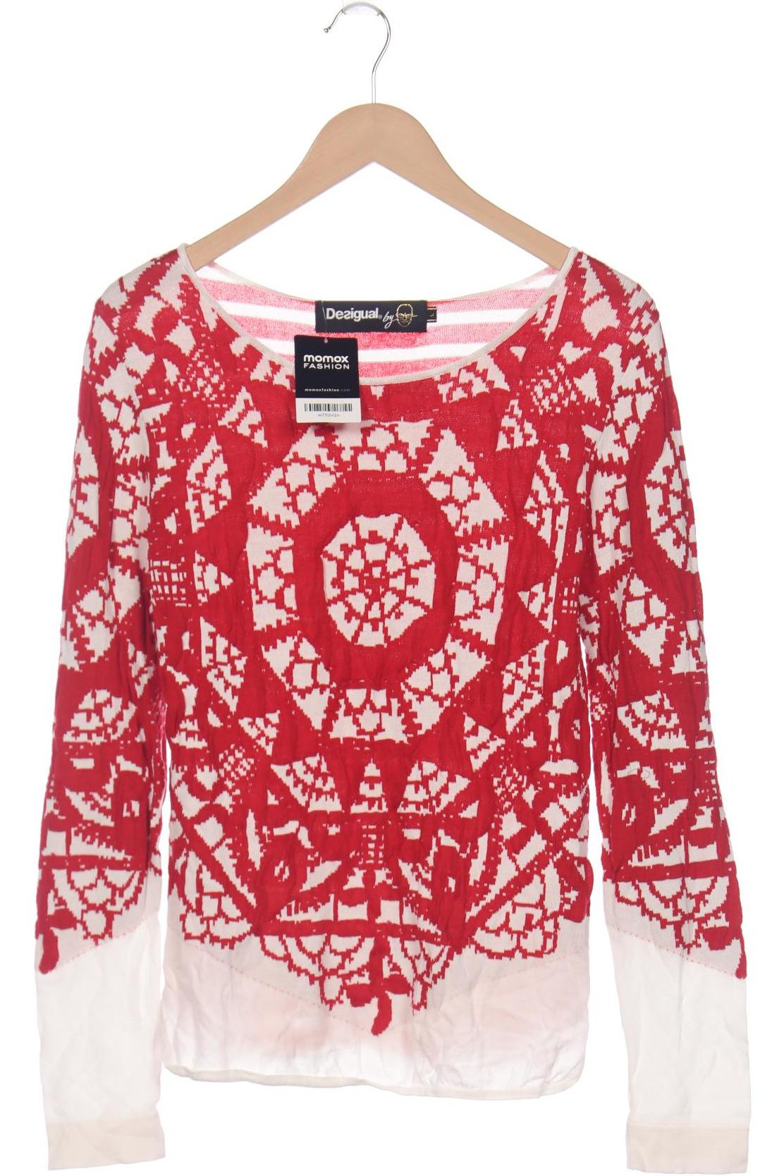 

Desigual Damen Pullover, rot, Gr. 42