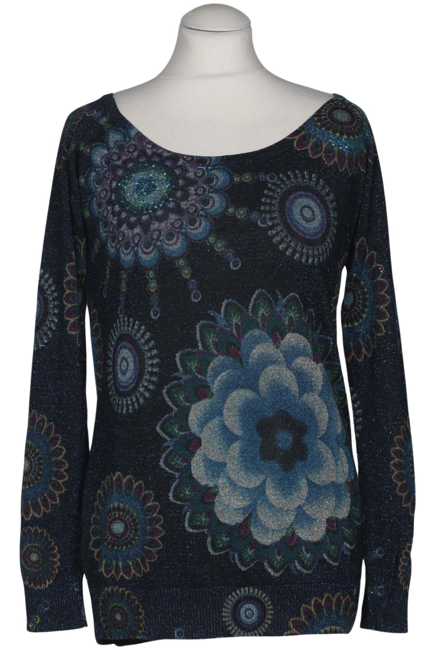 

Desigual Damen Pullover, marineblau, Gr. 42