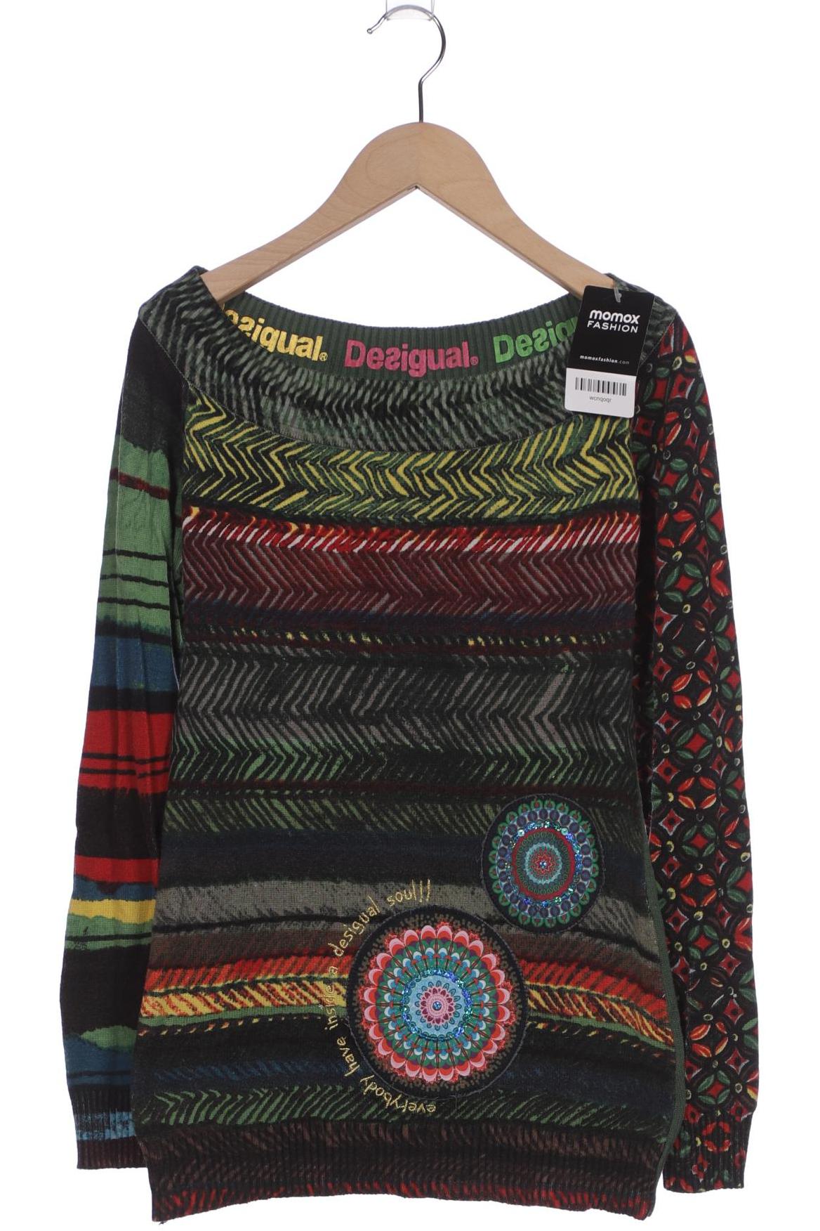 

Desigual Damen Pullover, grün, Gr. 38