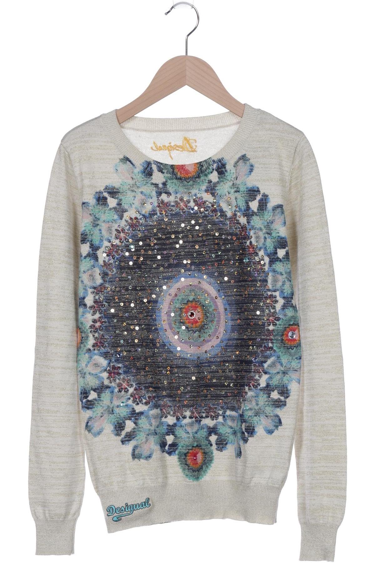 

Desigual Damen Pullover, cremeweiß, Gr. 36