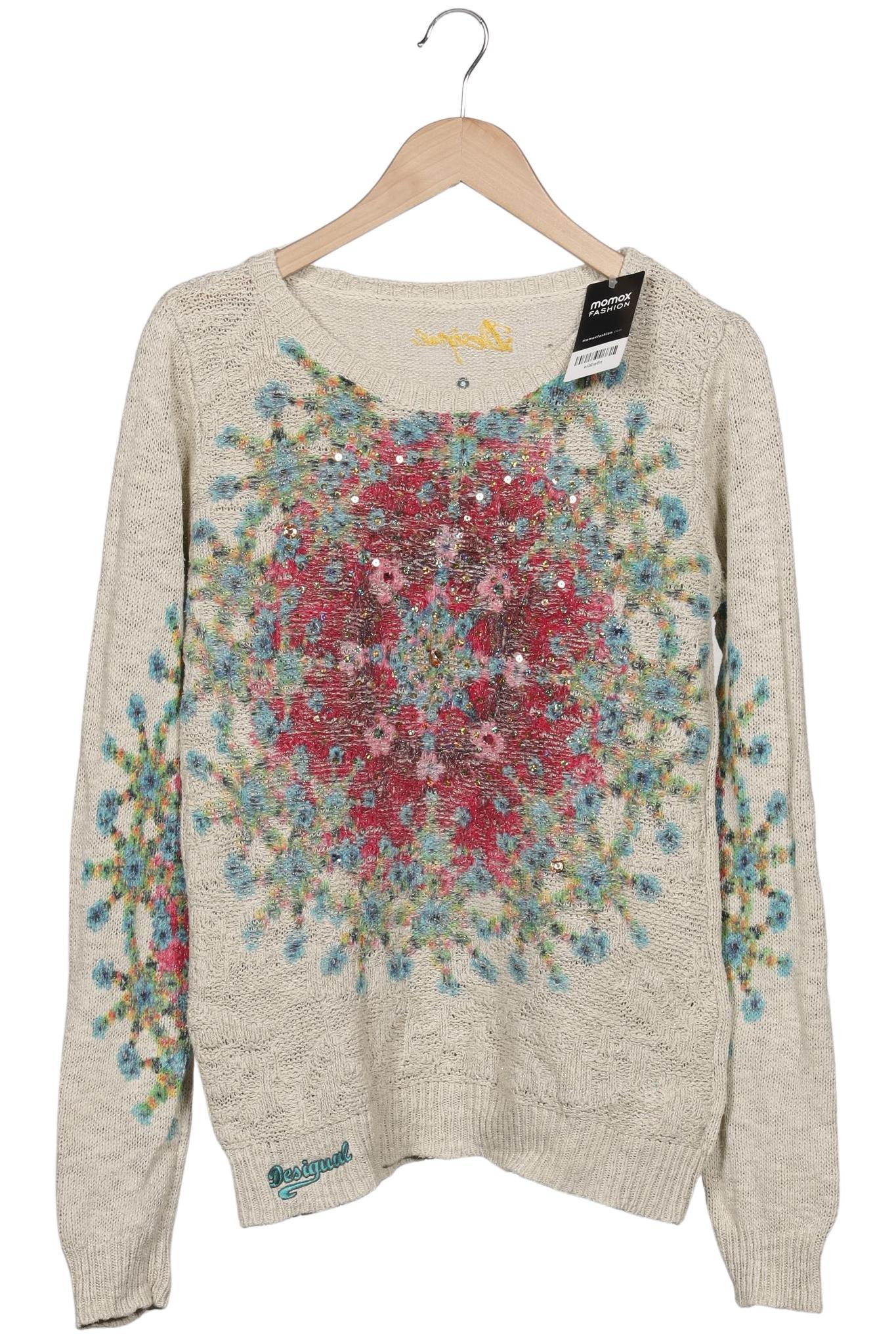 

Desigual Damen Pullover, beige, Gr. 42