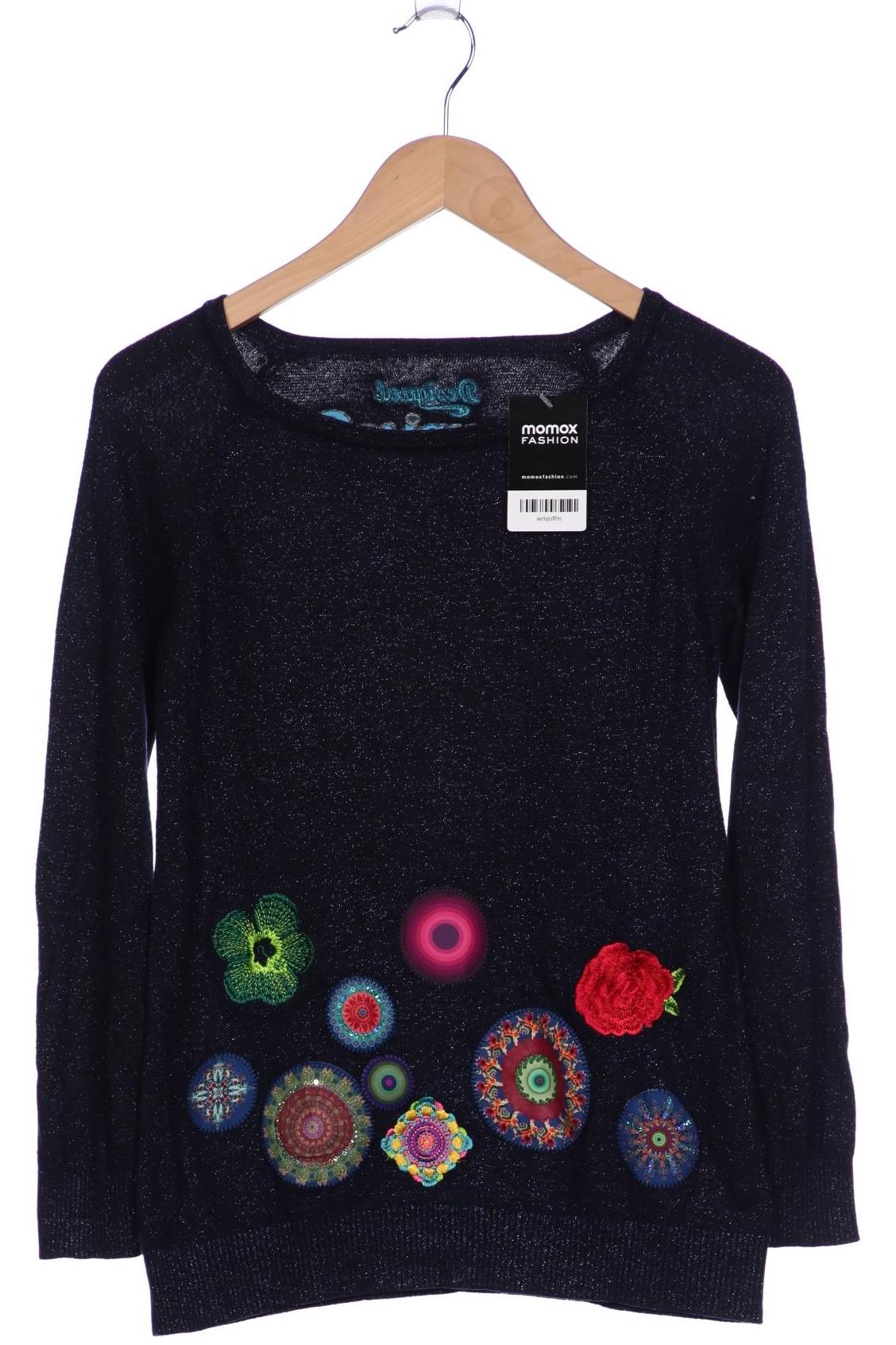 

Desigual Damen Pullover, marineblau, Gr. 42