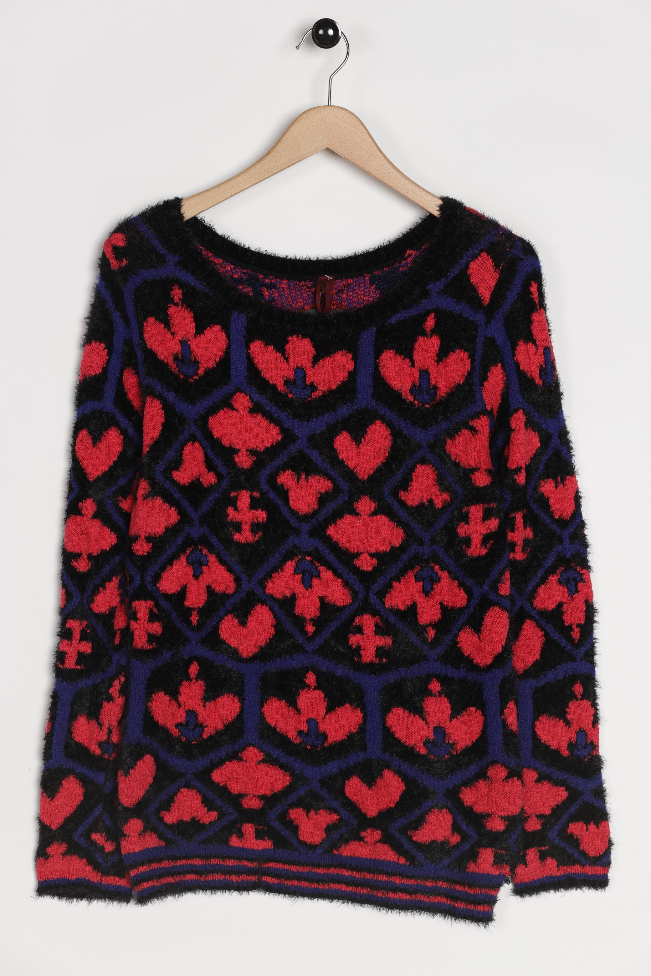 

Desigual Damen Pullover, schwarz, Gr. 42