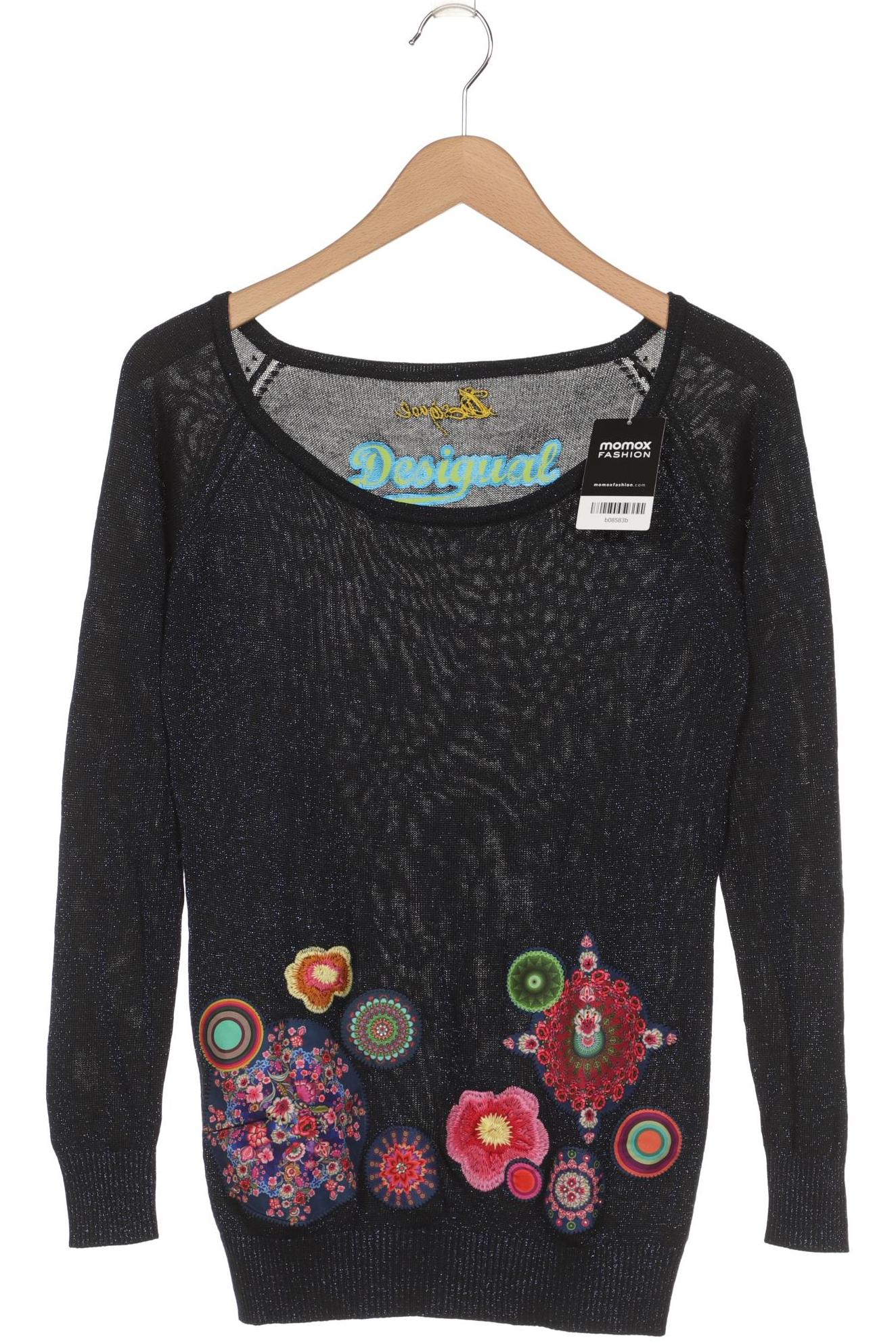 

Desigual Damen Pullover, marineblau, Gr. 36