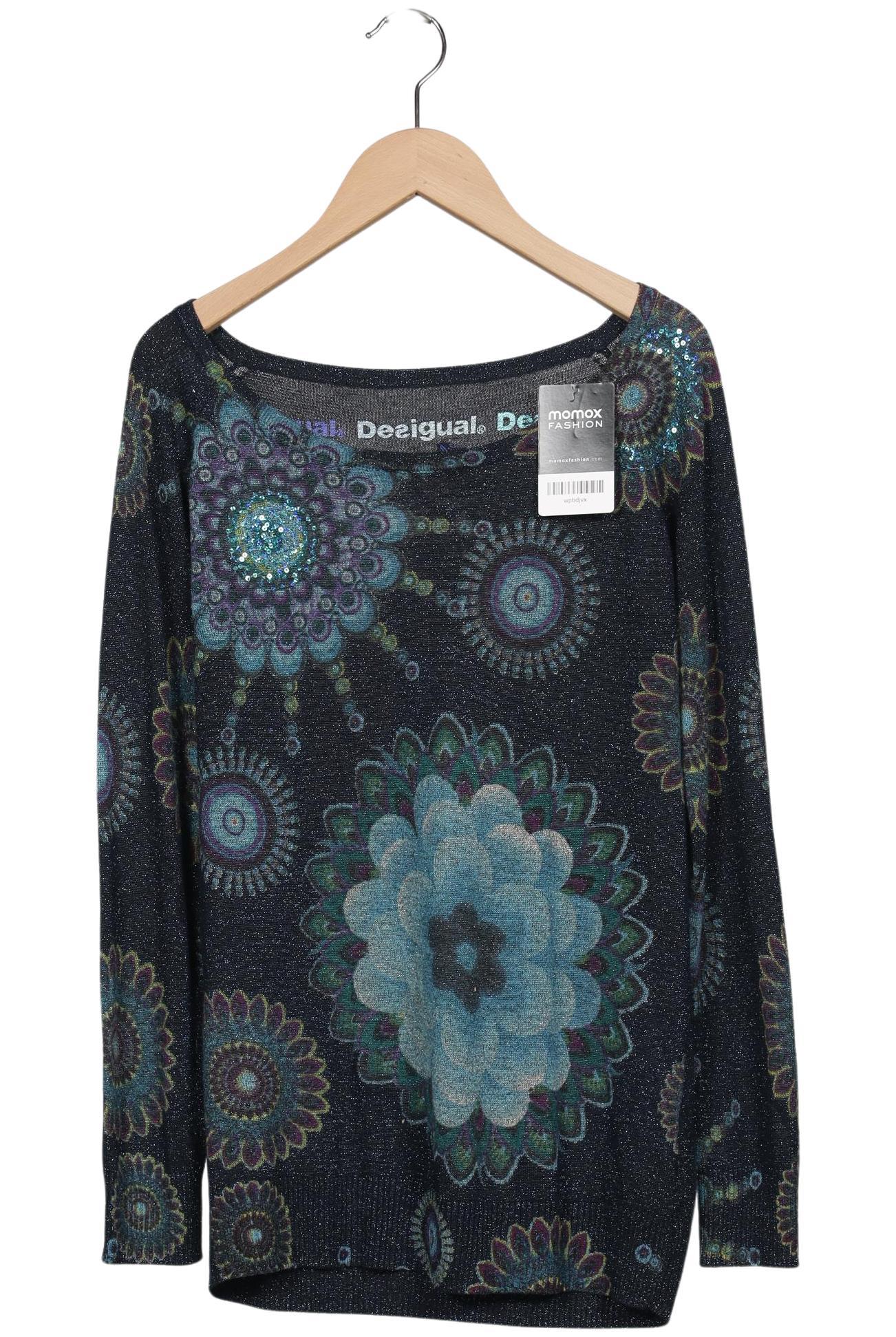 

Desigual Damen Pullover, marineblau, Gr. 38