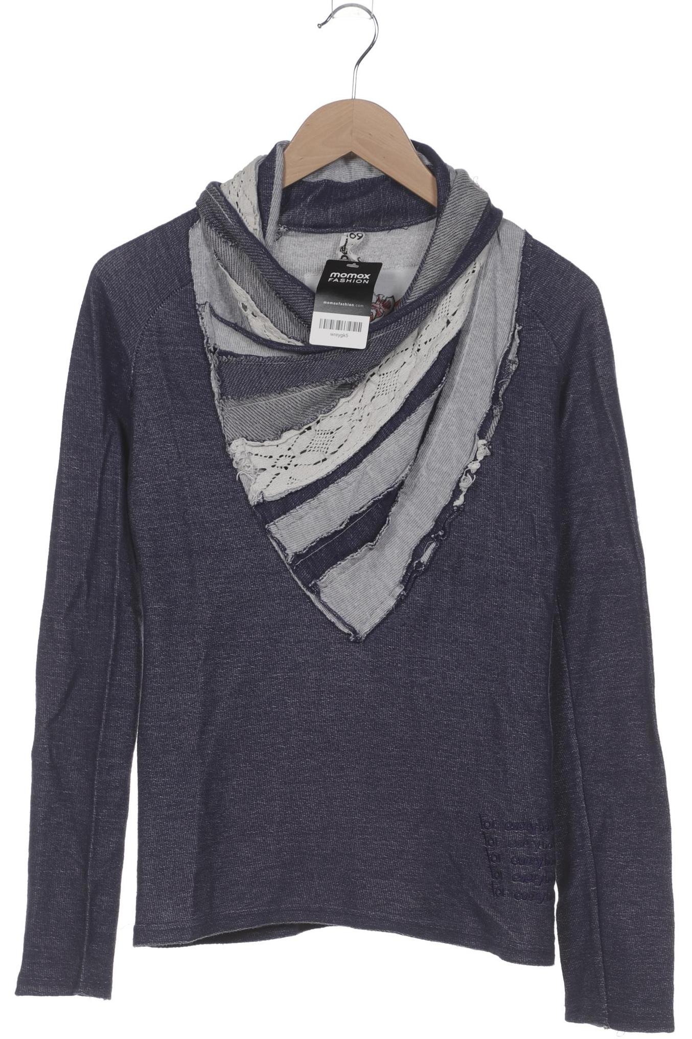 

Desigual Damen Pullover, blau, Gr. 36
